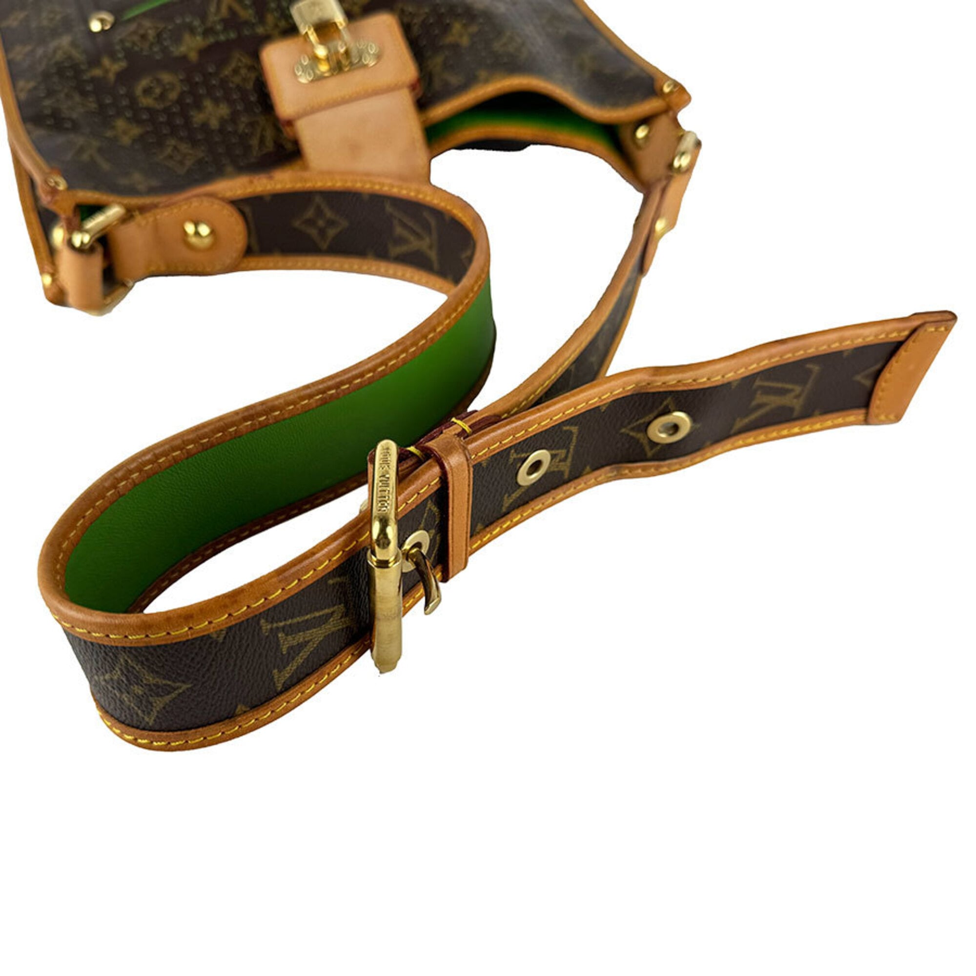 Louis Vuitton Monogram Vert Monogram Shoulder Bag (Pre-Owned)