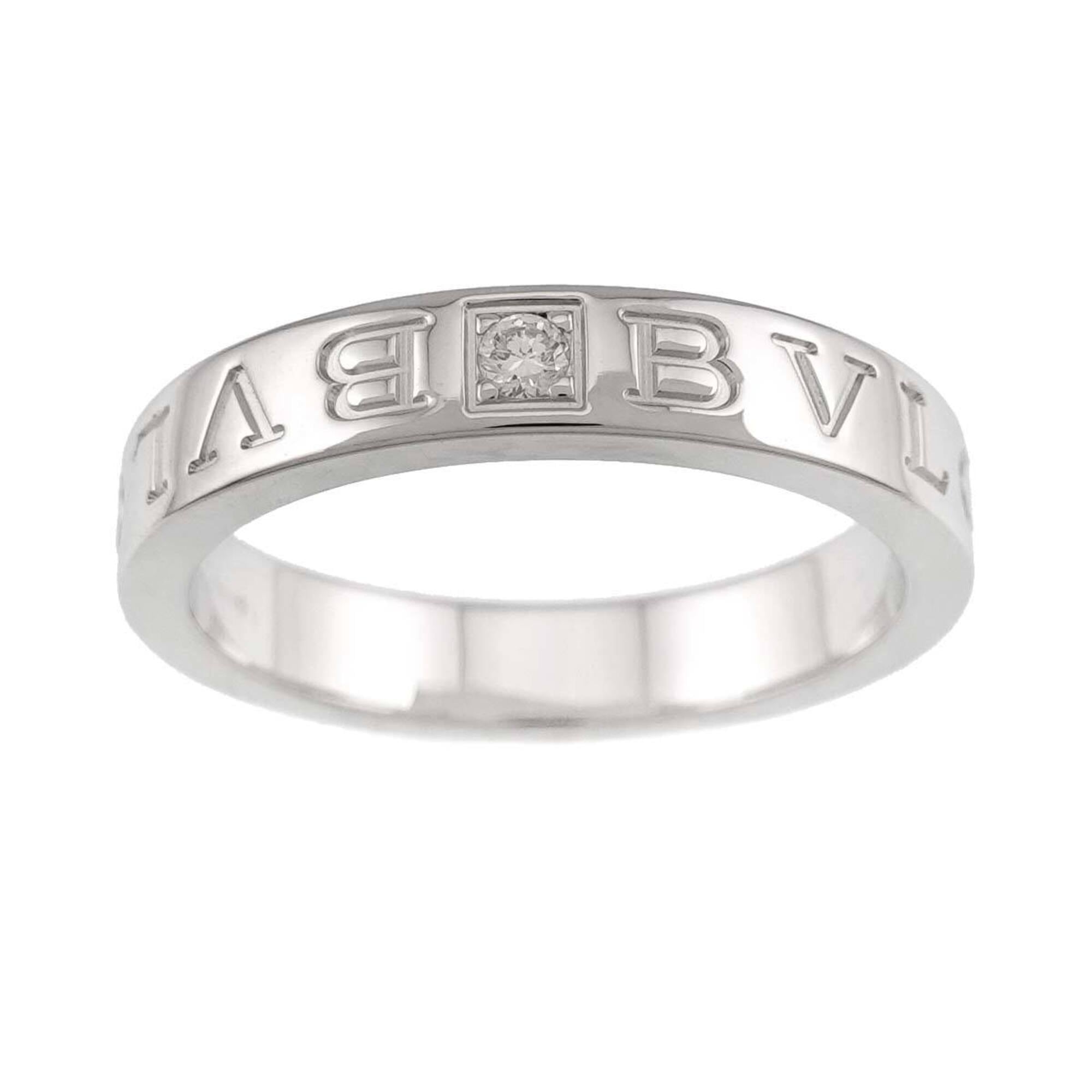 Bvlgari White Gold (18K) Band Ring (Pre-Owned)