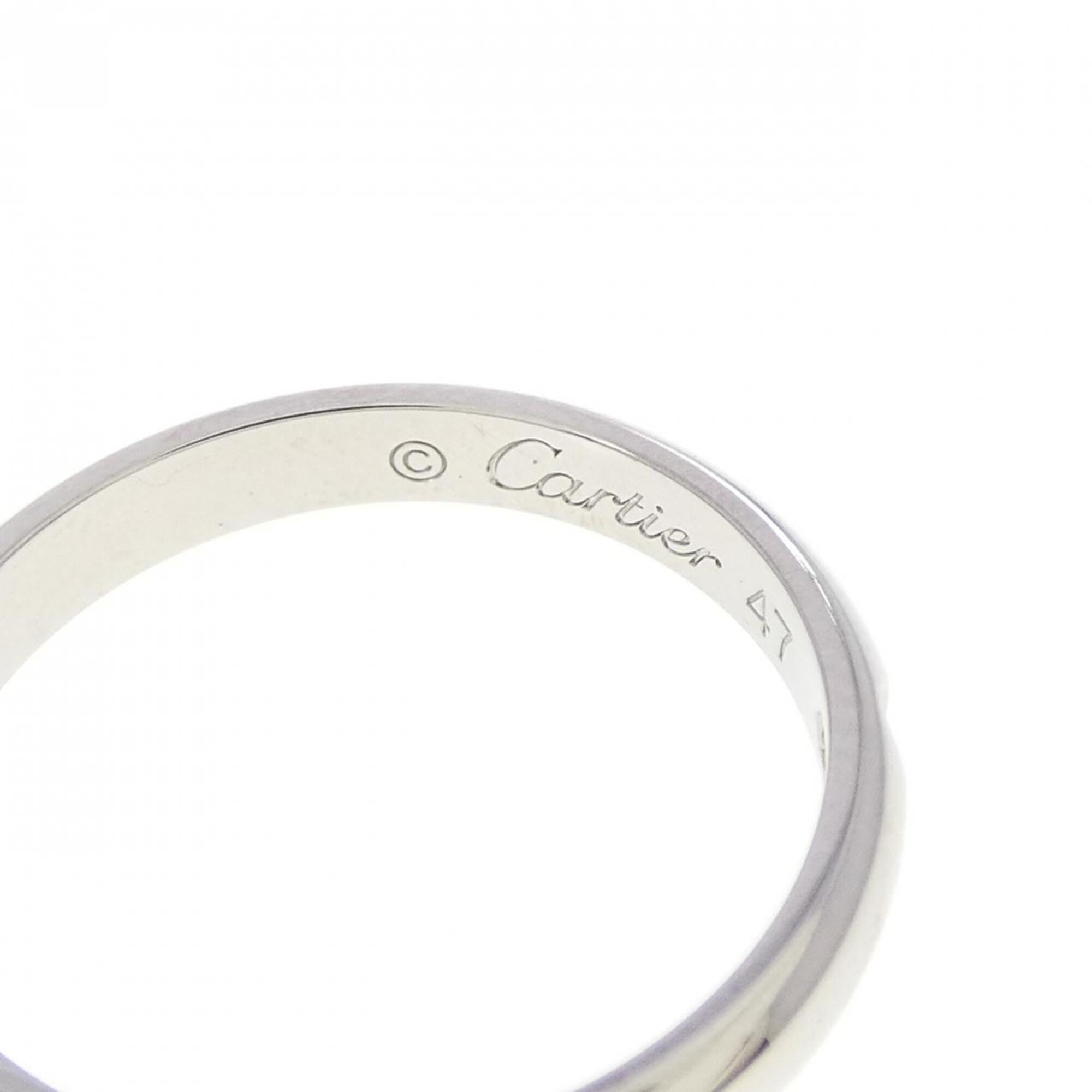 Cartier Platinum 950 Band Ring (Pre-Owned)