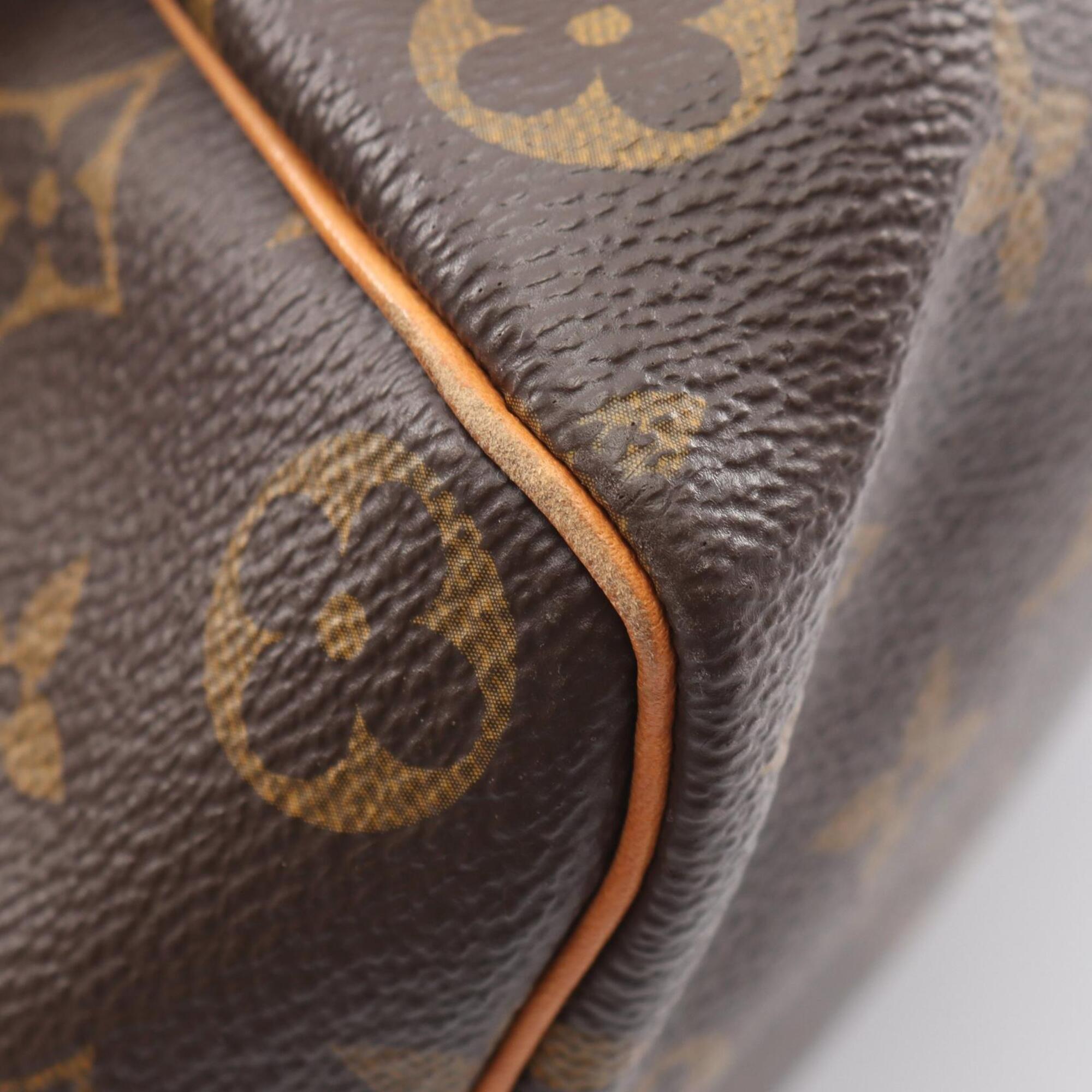 Louis Vuitton Brown Pvc Leather Handbag (Pre-Owned)