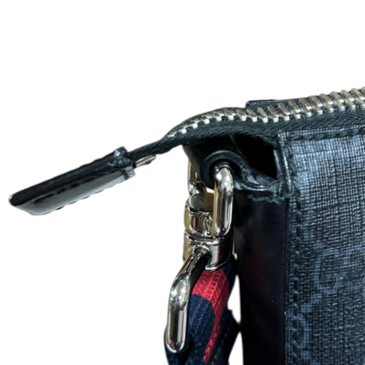 Gucci Black Gg Supreme Shoulder Bag (Pre-Owned)