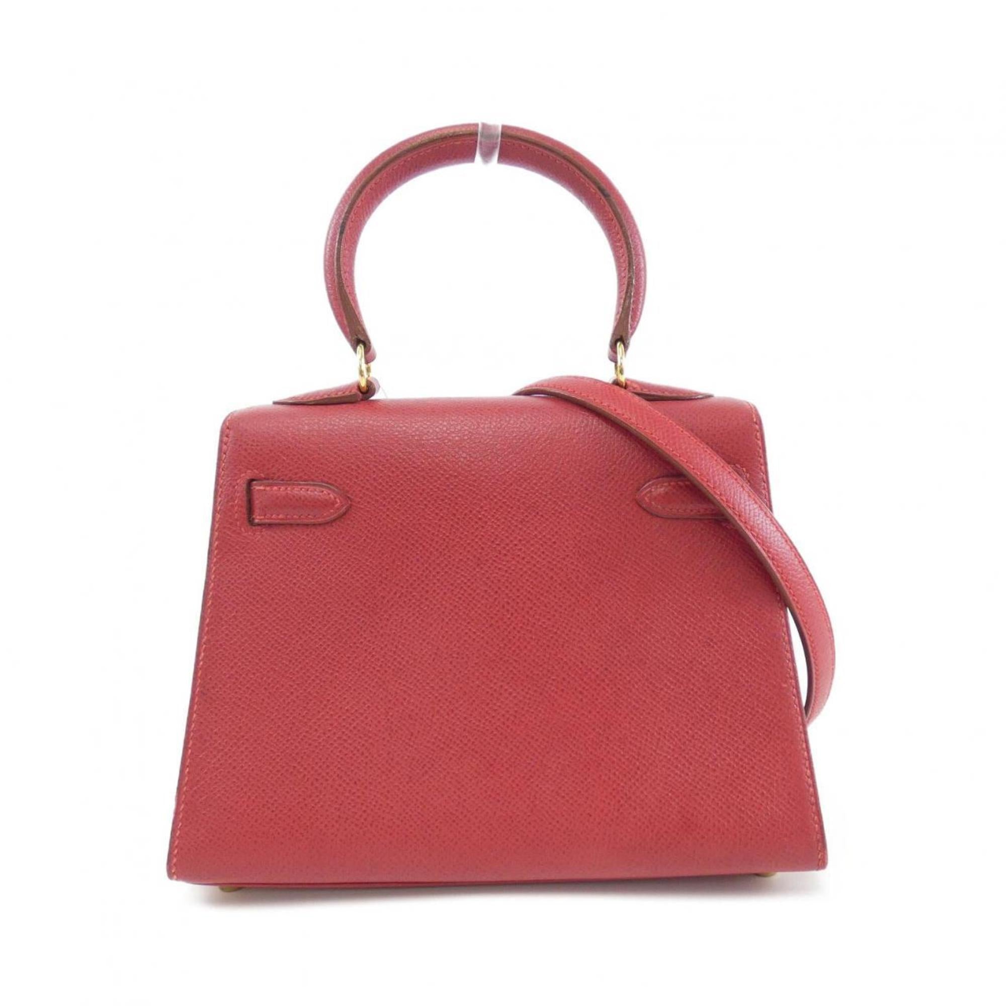 Hermes Courchevel Leather Handbag (Pre-Owned)