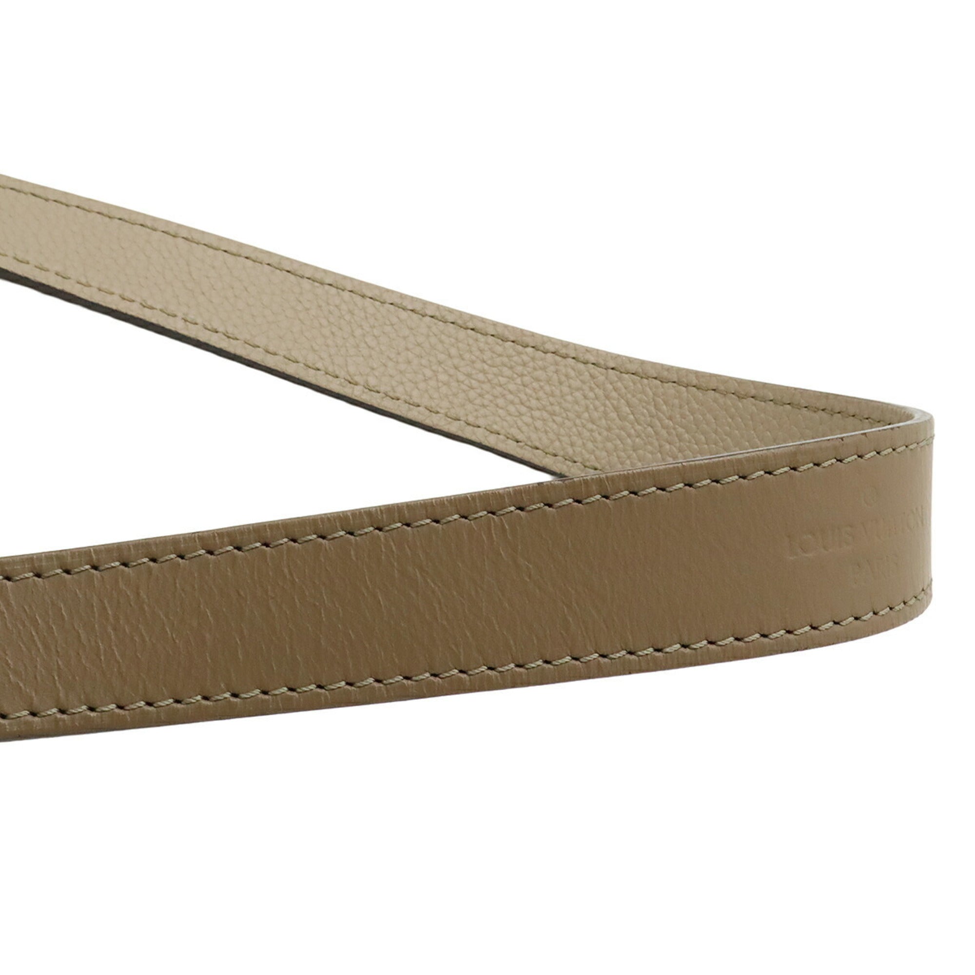 Louis Vuitton Galle Grayish Mahina Leather Handbag Shoulder Bag Tote Bag (Pre-Owned)