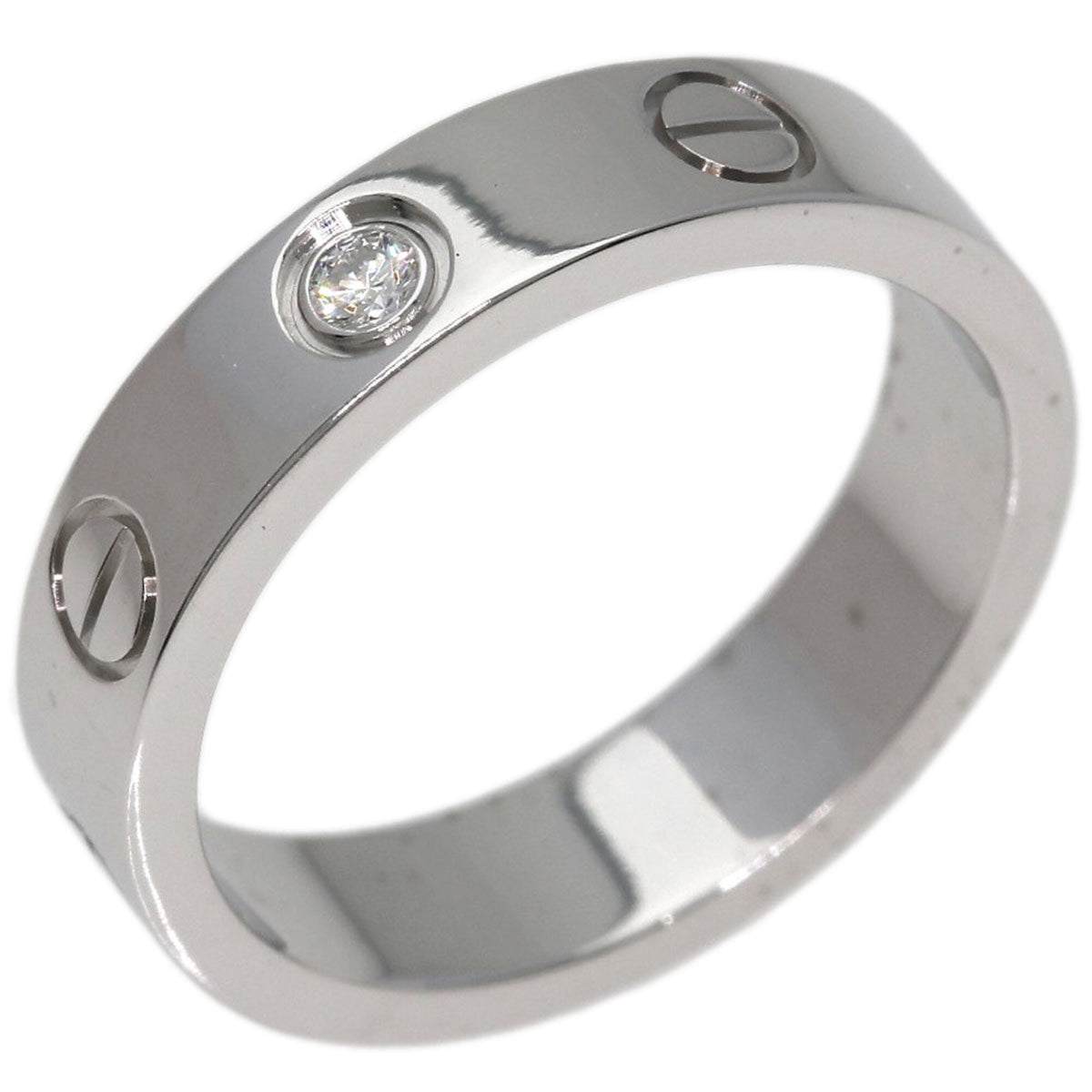 Cartier White Gold (18K) Band Ring (Pre-Owned)