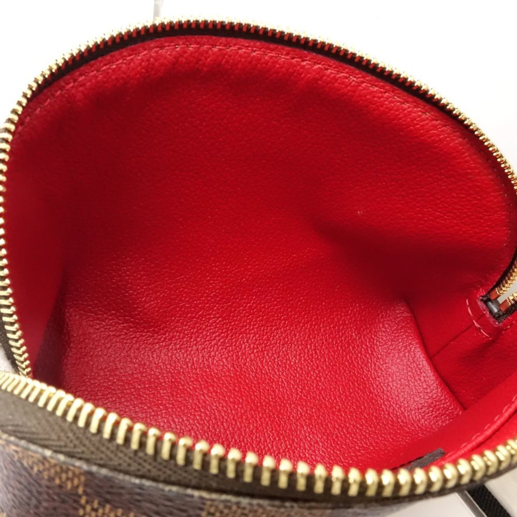 Louis Vuitton Damier Ebene Damier Canvas Pouch (Pre-Owned)