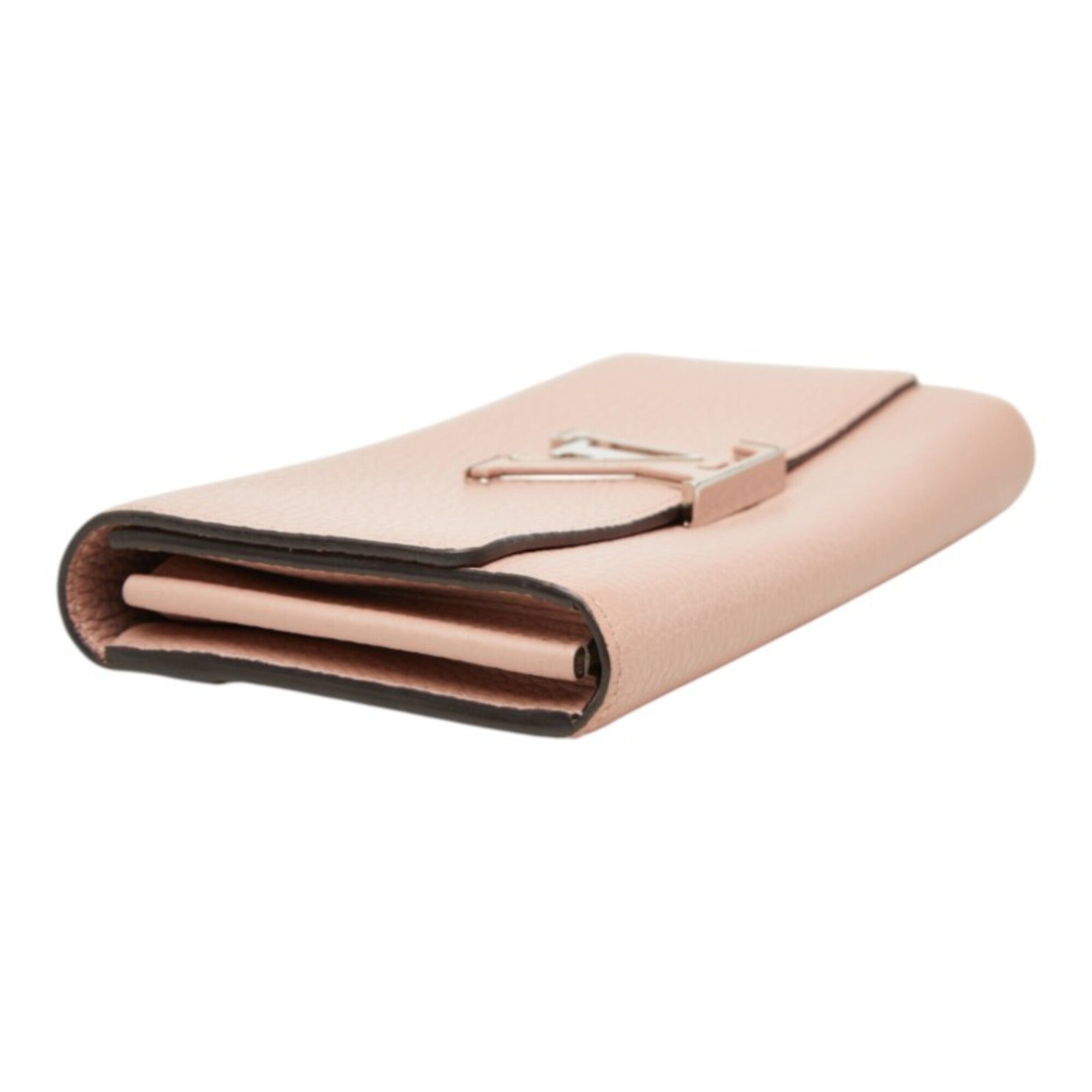 Louis Vuitton Magnolia Pink Long Wallet (Tri-Fold) (Pre-Owned)