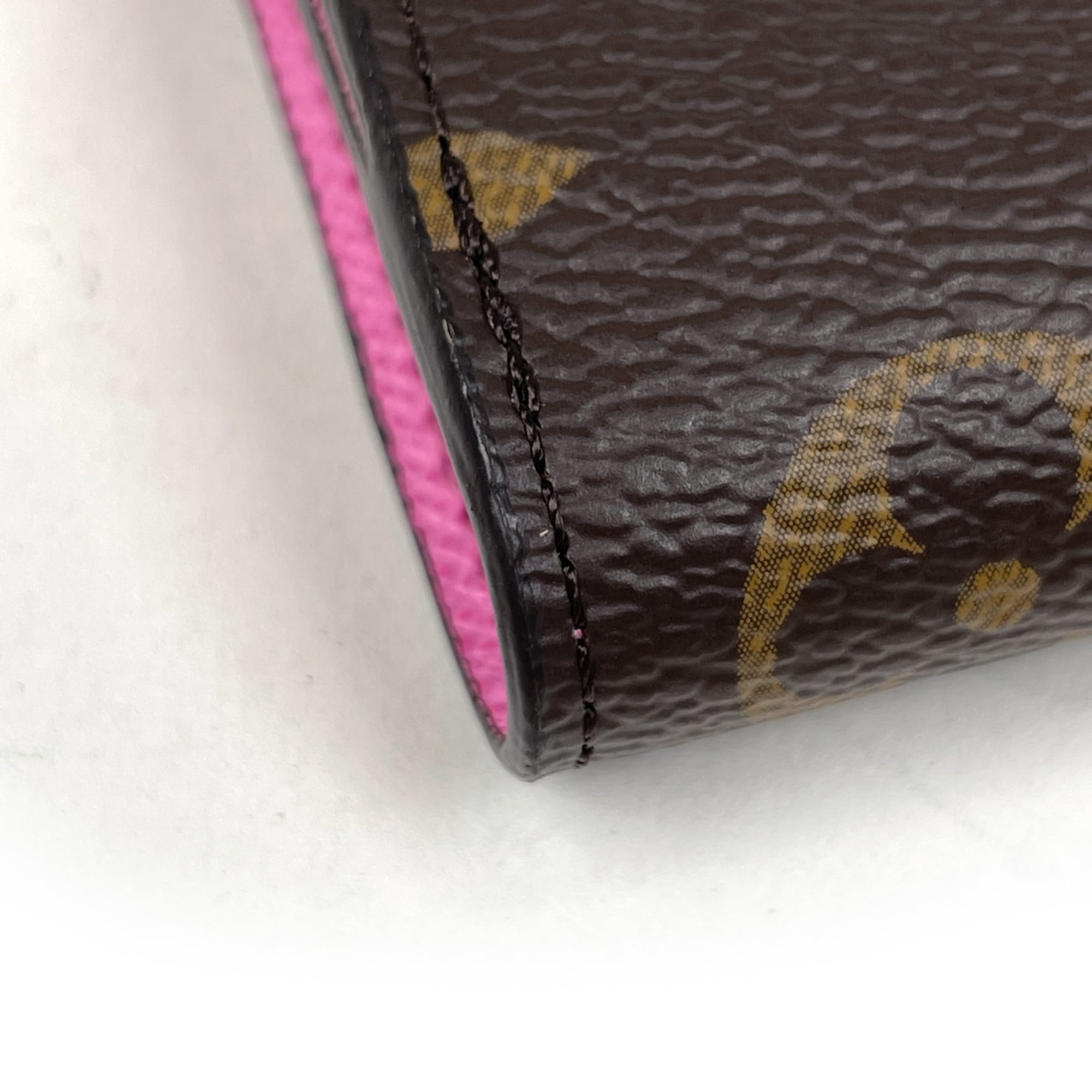 Louis Vuitton Brown Rose Monogram Wallet (Bi-Fold) (Pre-Owned)