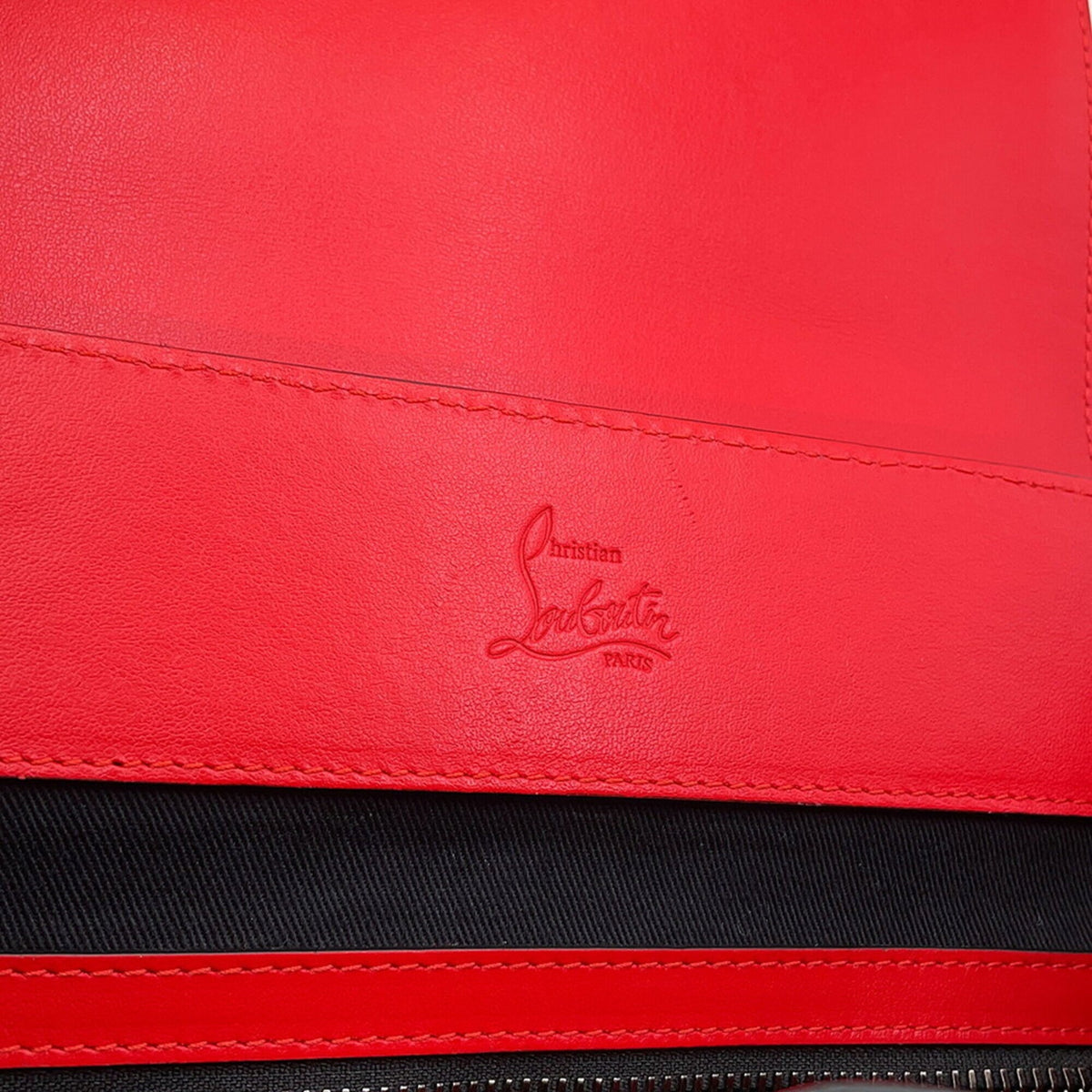 Christian Louboutin Black Leather Backpack (Pre-Owned)