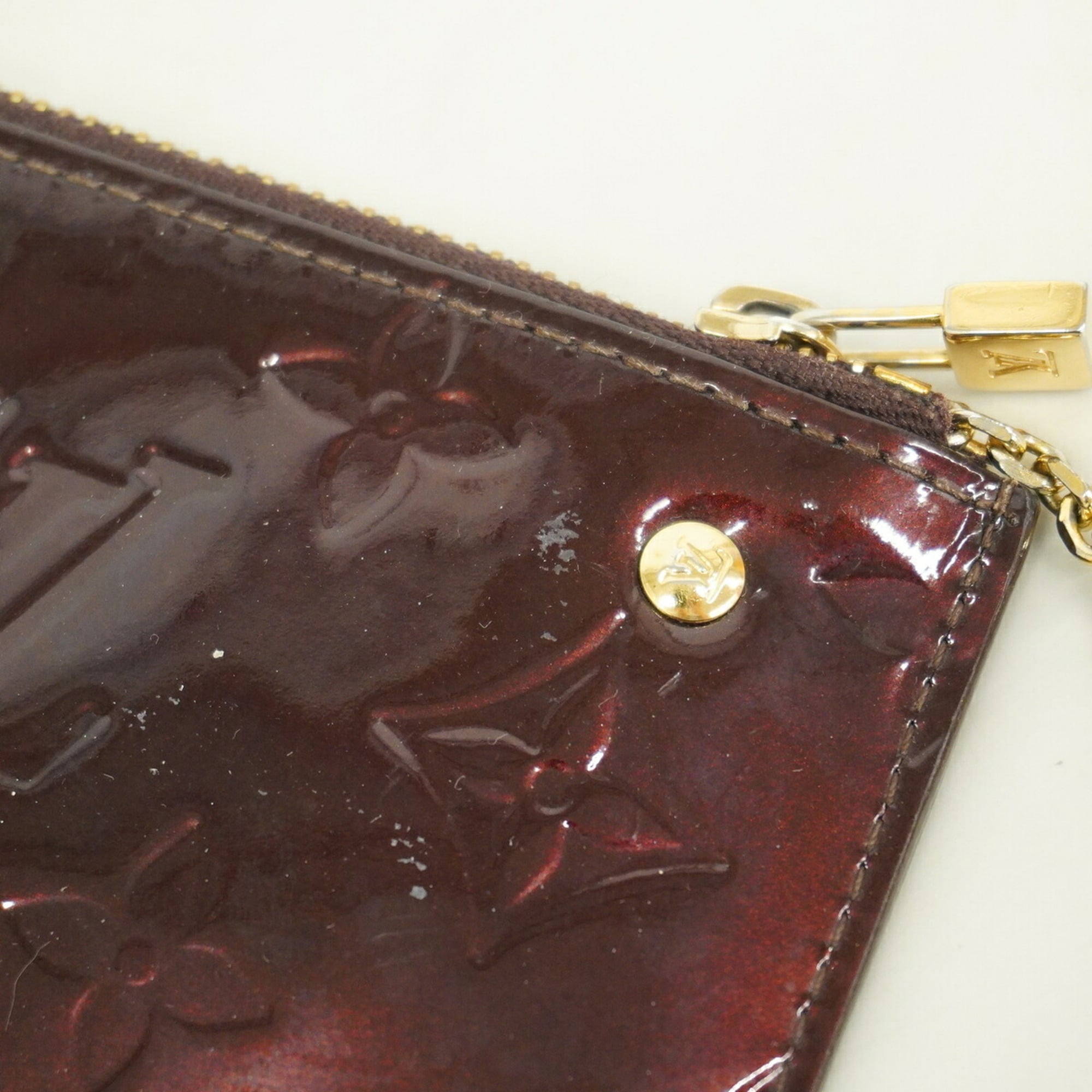 Louis Vuitton Amarante Coin Purse/Coin Case (Pre-Owned)