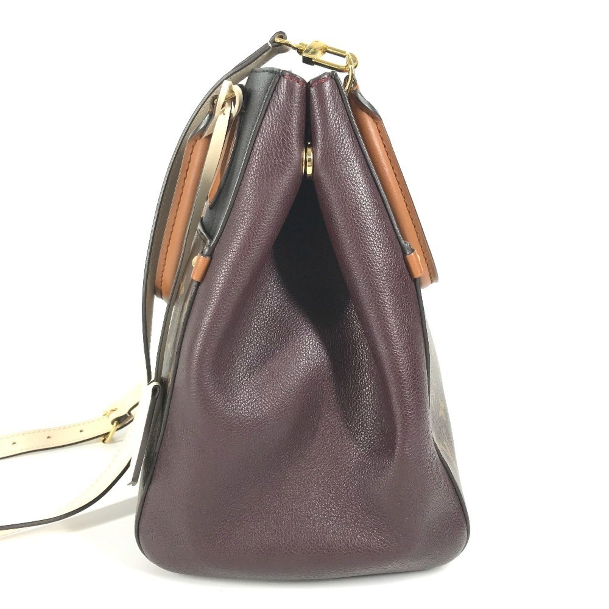 Louis Vuitton Brown Monogram Monogram Handbag Shoulder Bag (Pre-Owned)