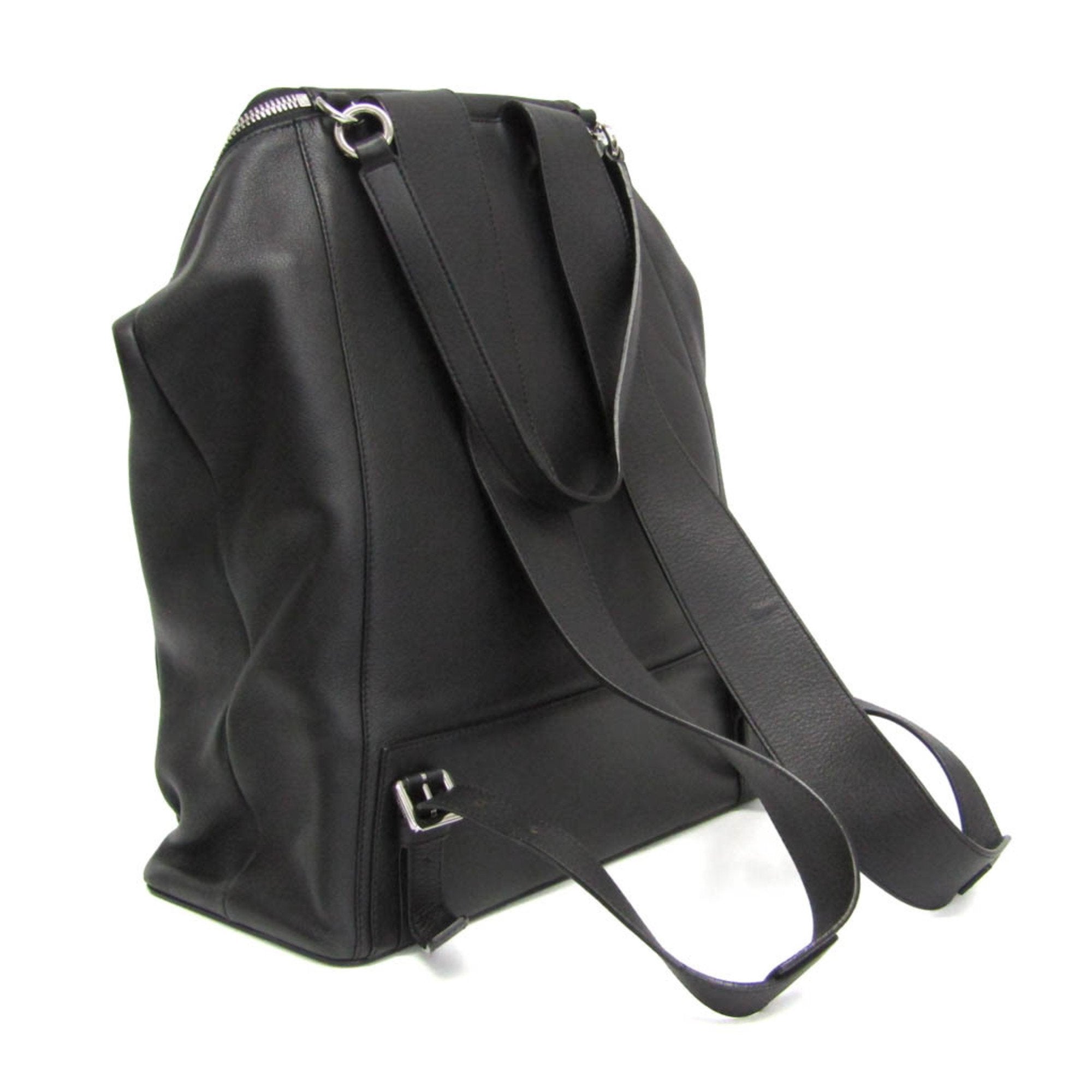 Loewe Black Leather Backpack (Pre-Owned)