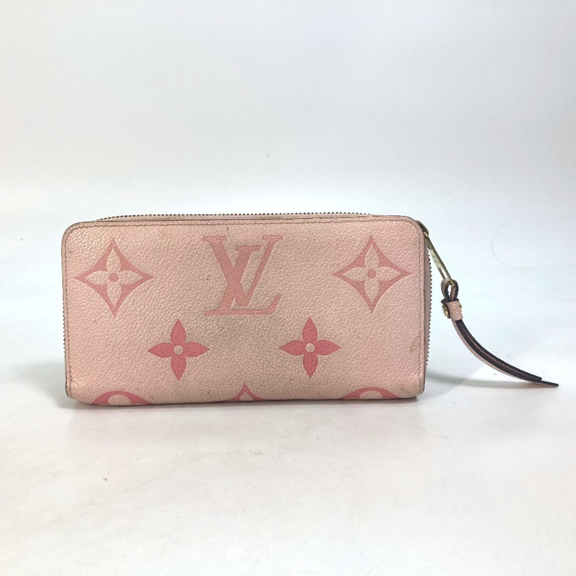 Louis Vuitton Monogram Empreinte Pink Monogram Empreinte Long Wallet (Bi-Fold) (Pre-Owned)