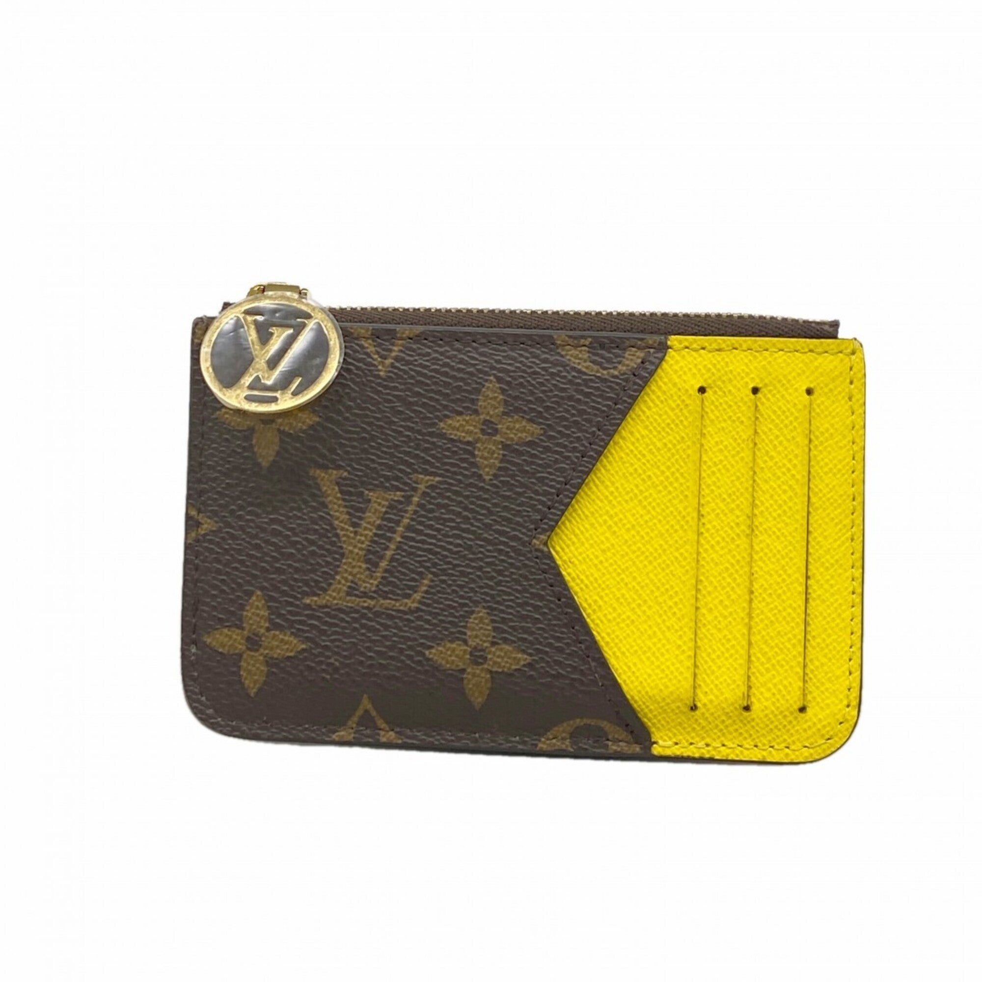 Louis Vuitton Jaune Coin Purse/Coin Case (Pre-Owned)
