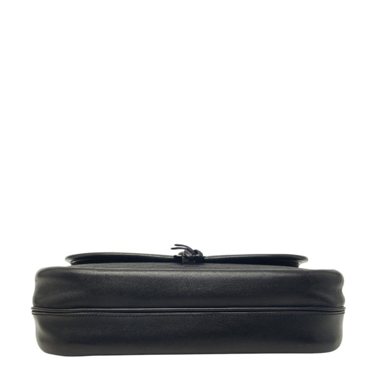Gucci Black Canvas Leather Handbag (Pre-Owned)