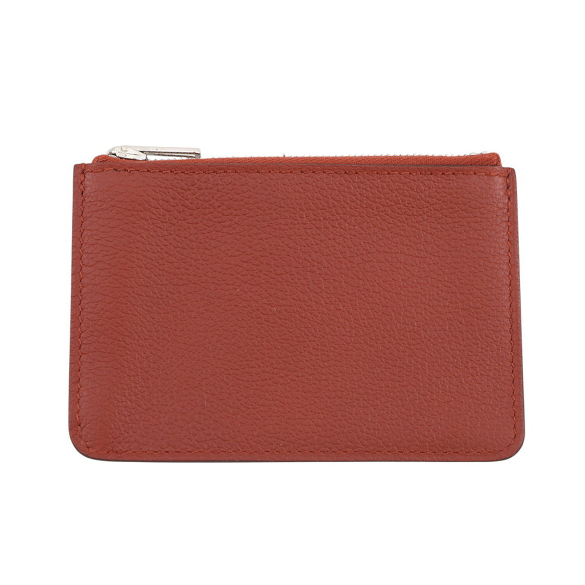 Hermes Orange Sienne Evercalf Leather Wallet (Bi-Fold) (Pre-Owned)