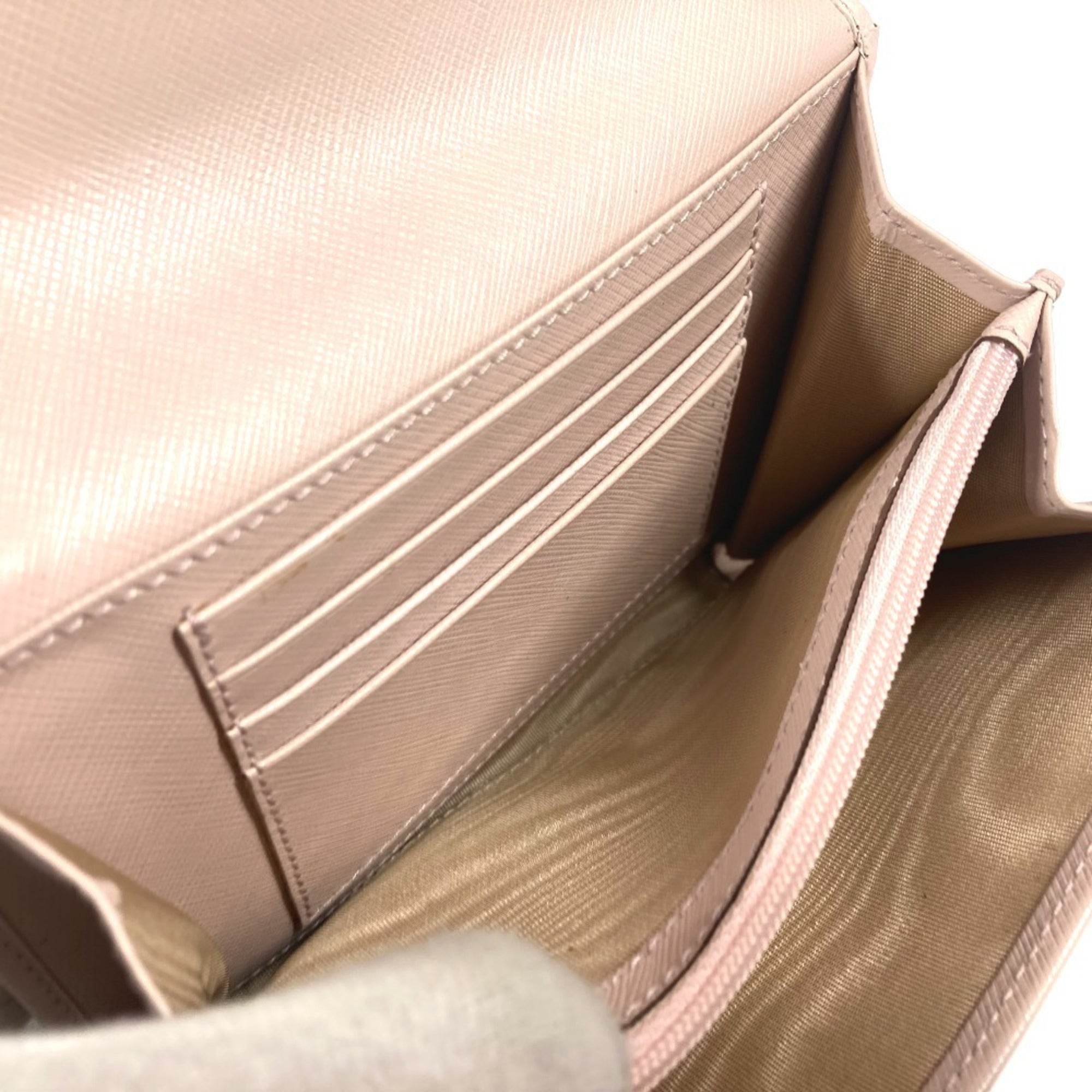 Salvatore Ferragamo Pink Leather Clutch Bag Pouch (Pre-Owned)