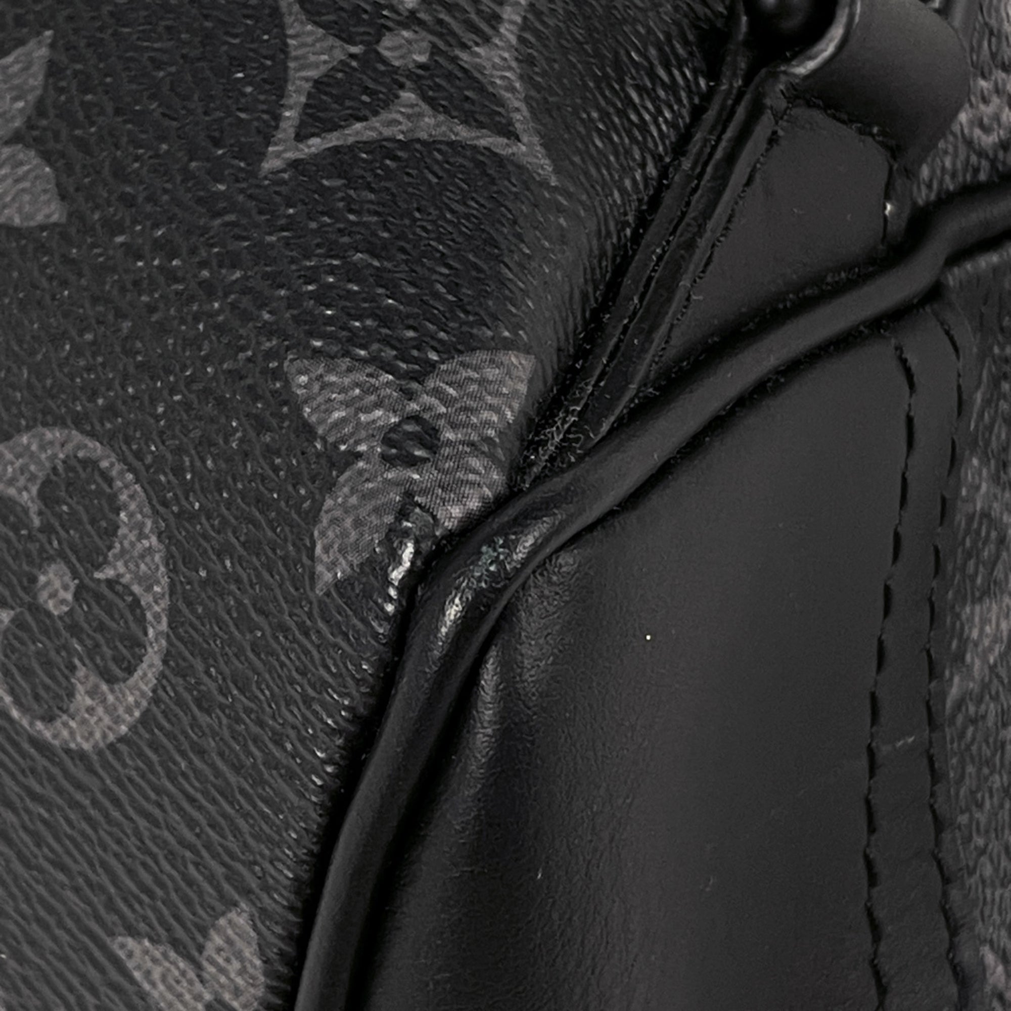 Louis Vuitton Black Noir Monogram Eclipse Handbag (Pre-Owned)