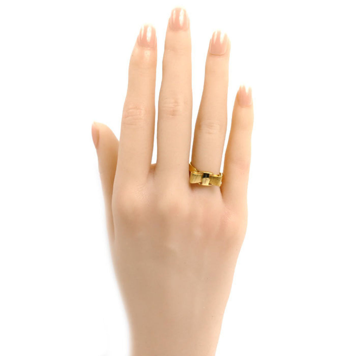 Salvatore Ferragamo Brass Band Ring (Pre-Owned)