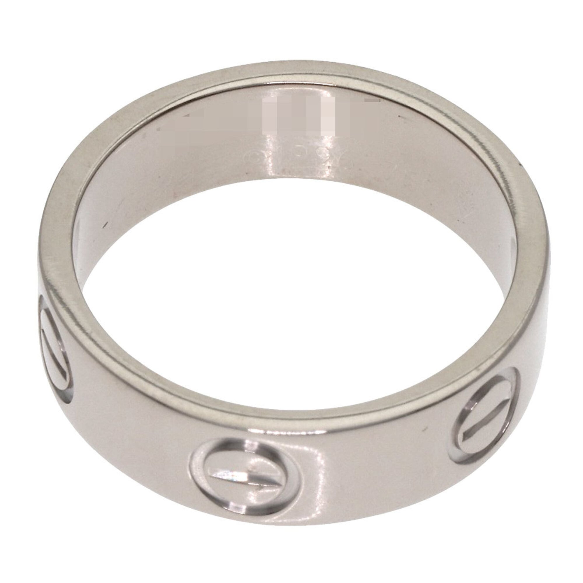 Cartier White Gold White Gold (18K) Band Ring (Pre-Owned)