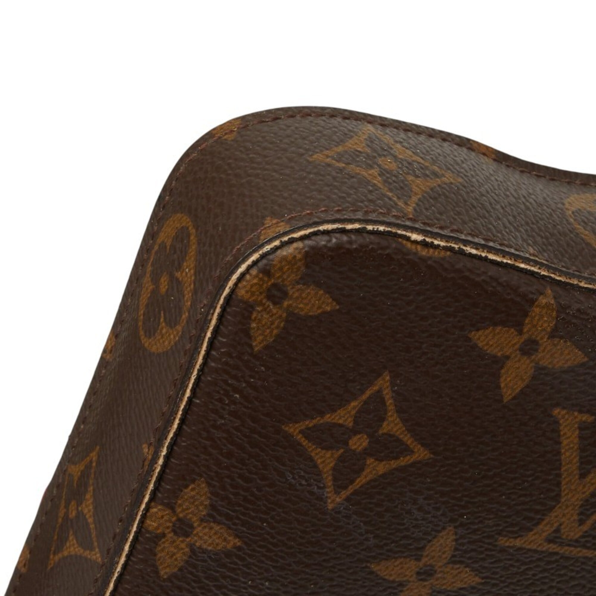 Louis Vuitton Brown Fuchsia Monogram Monogram Pochette Shoulder Bag (Pre-Owned)