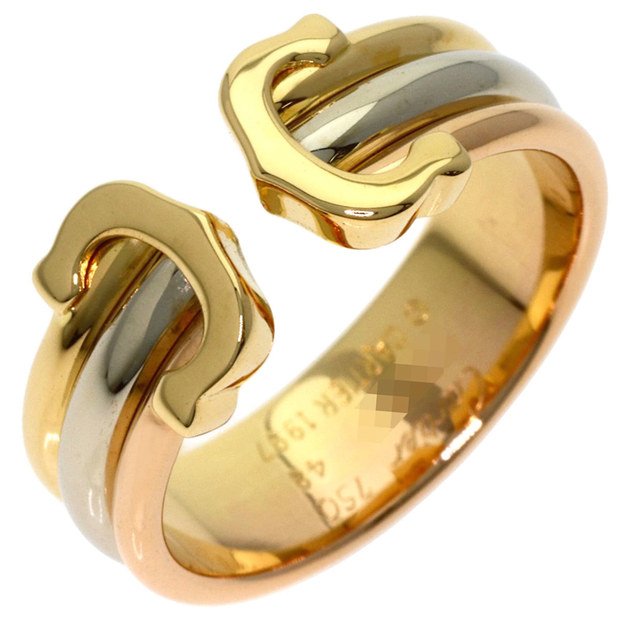 Cartier Yellow Gold (18K) Pink Gold (18K) White Gold (18K) Band Ring (Pre-Owned)