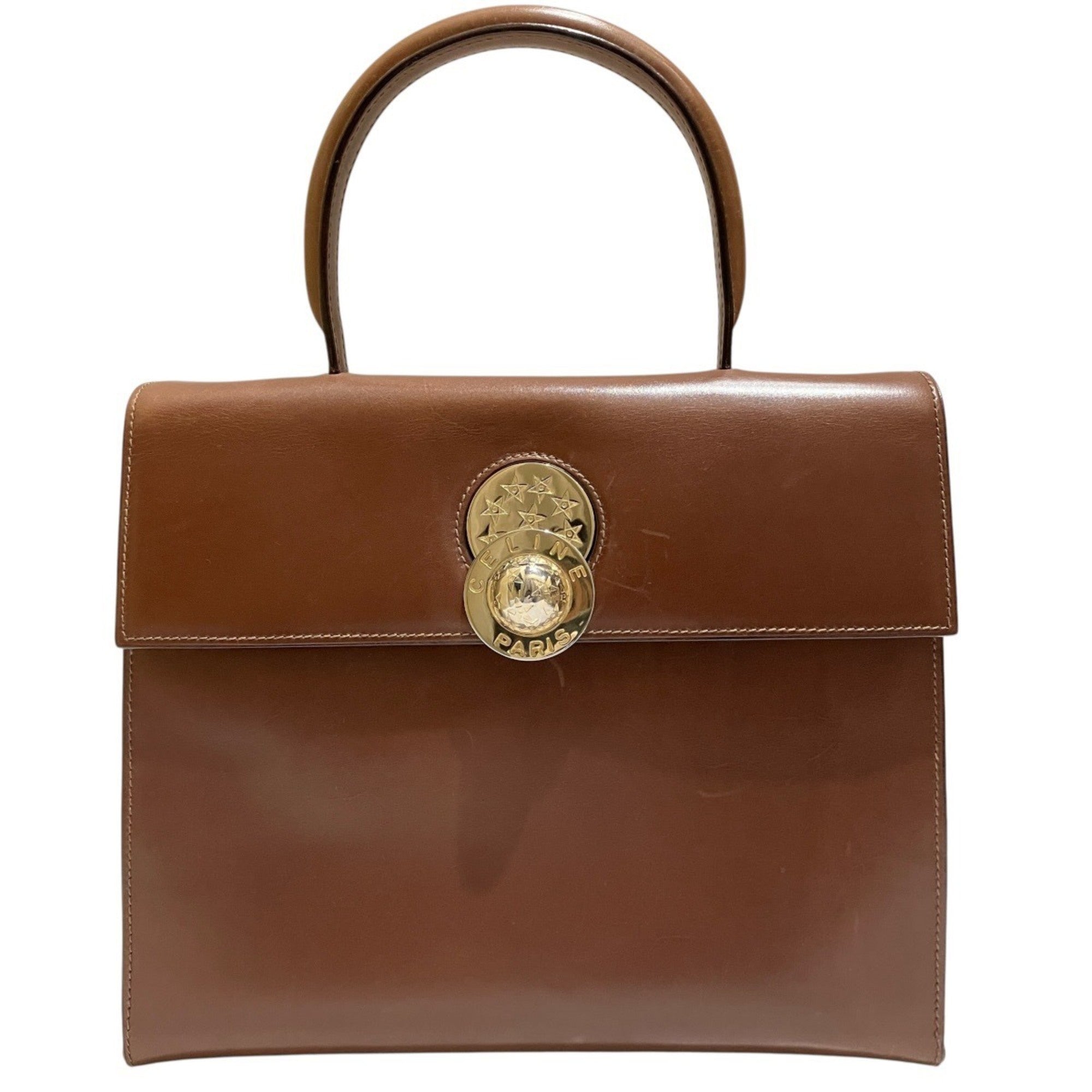 Celine Brown Leather Handbag (Pre-Owned)