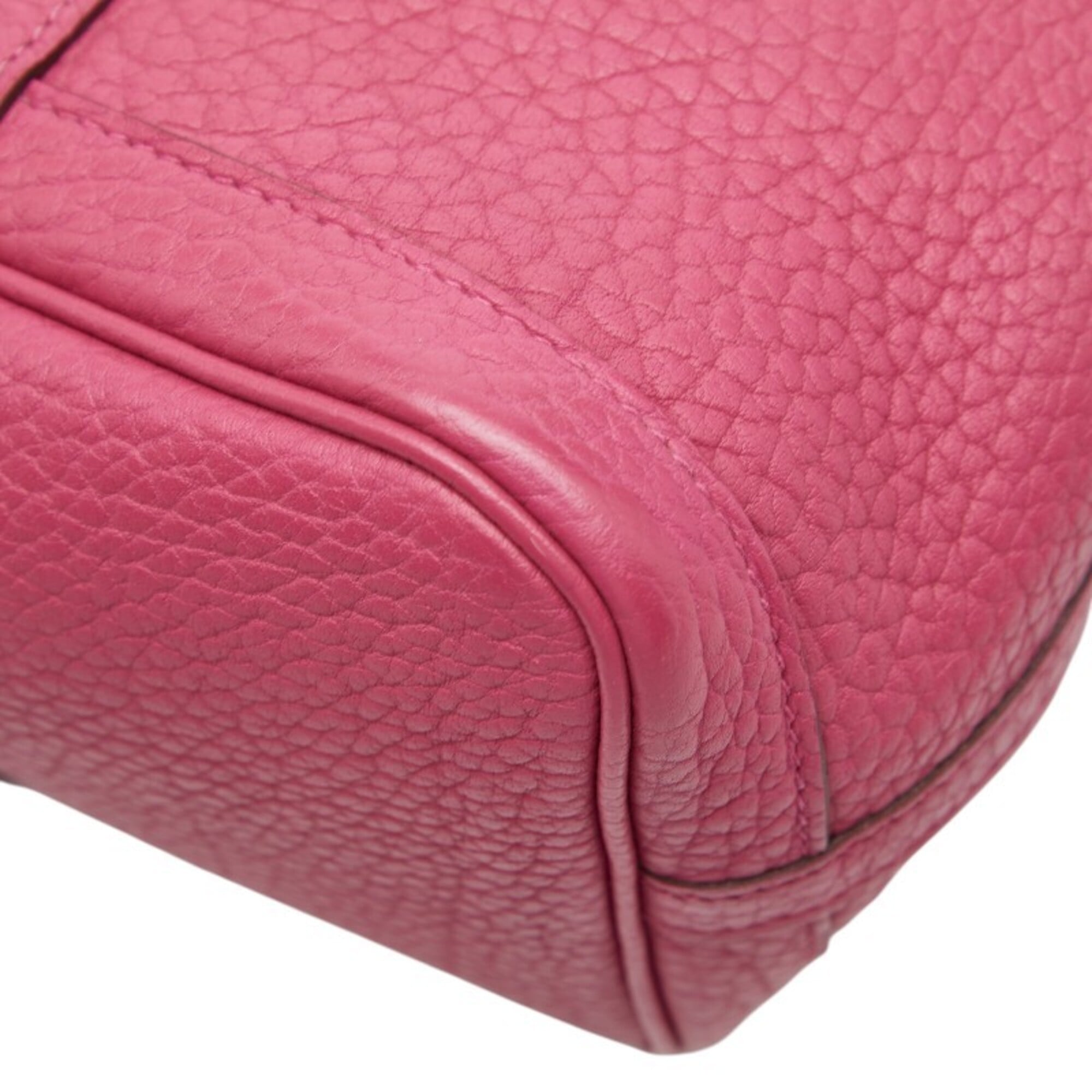 Hermes Pink Negonda Leather Handbag (Pre-Owned)