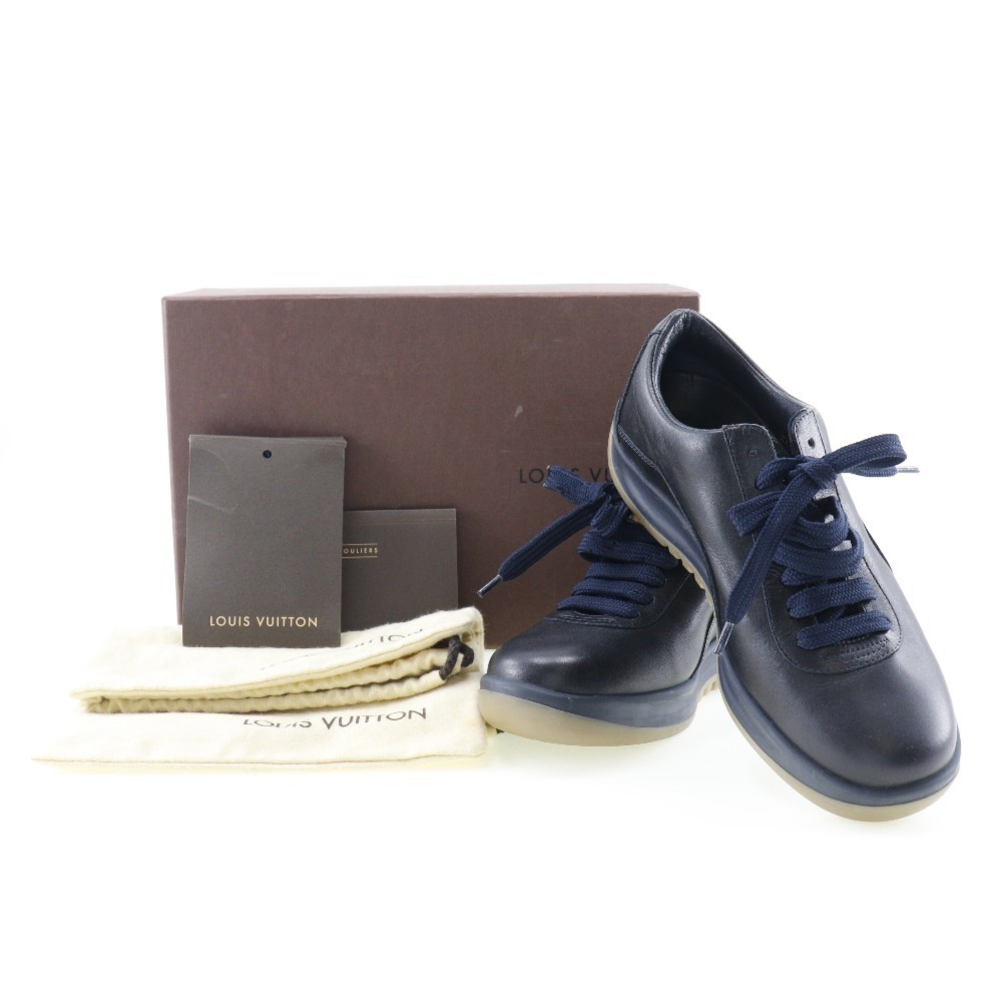 Louis Vuitton Black Sneakers (Pre-Owned)