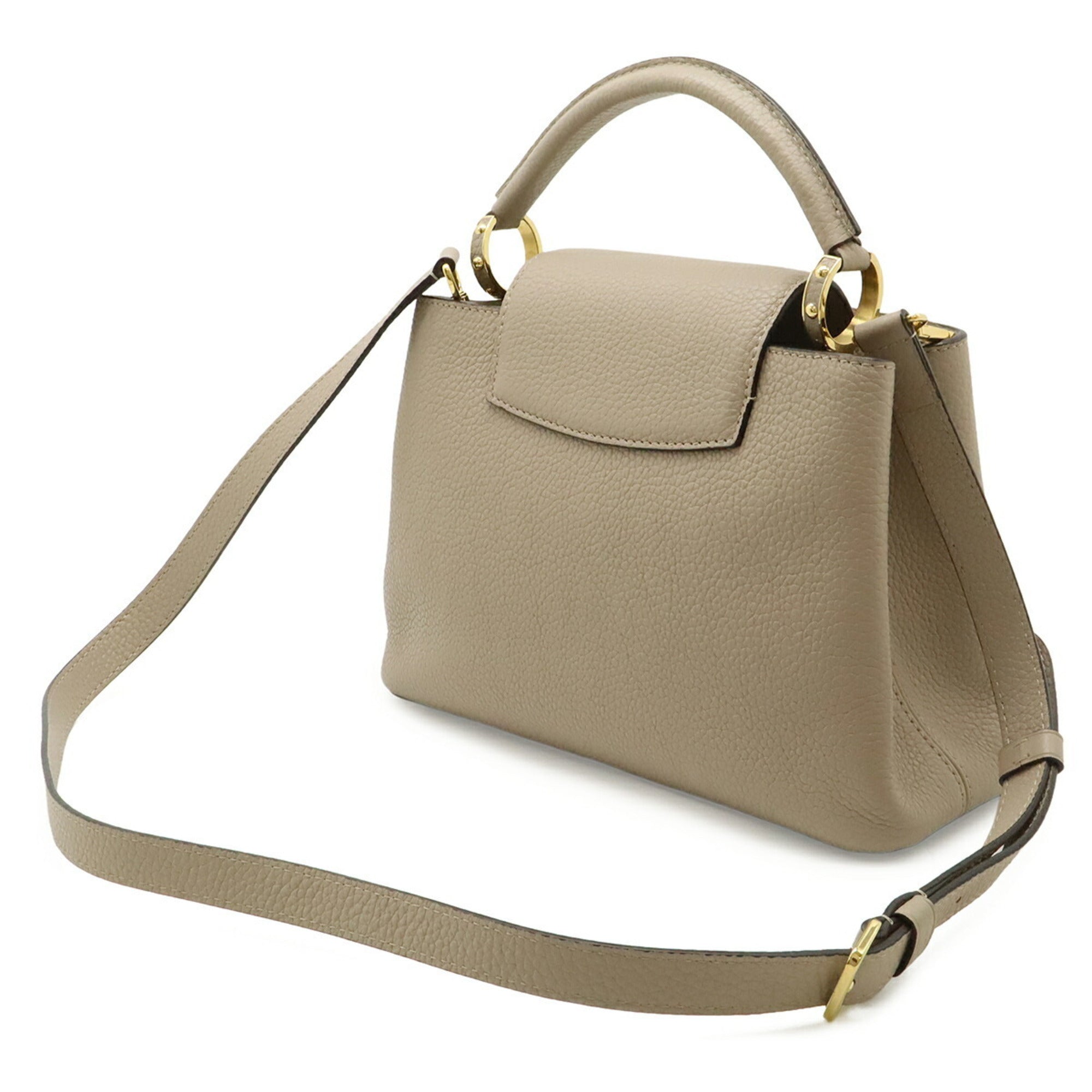Louis Vuitton Galle Grayish White Handbag Shoulder Bag (Pre-Owned)