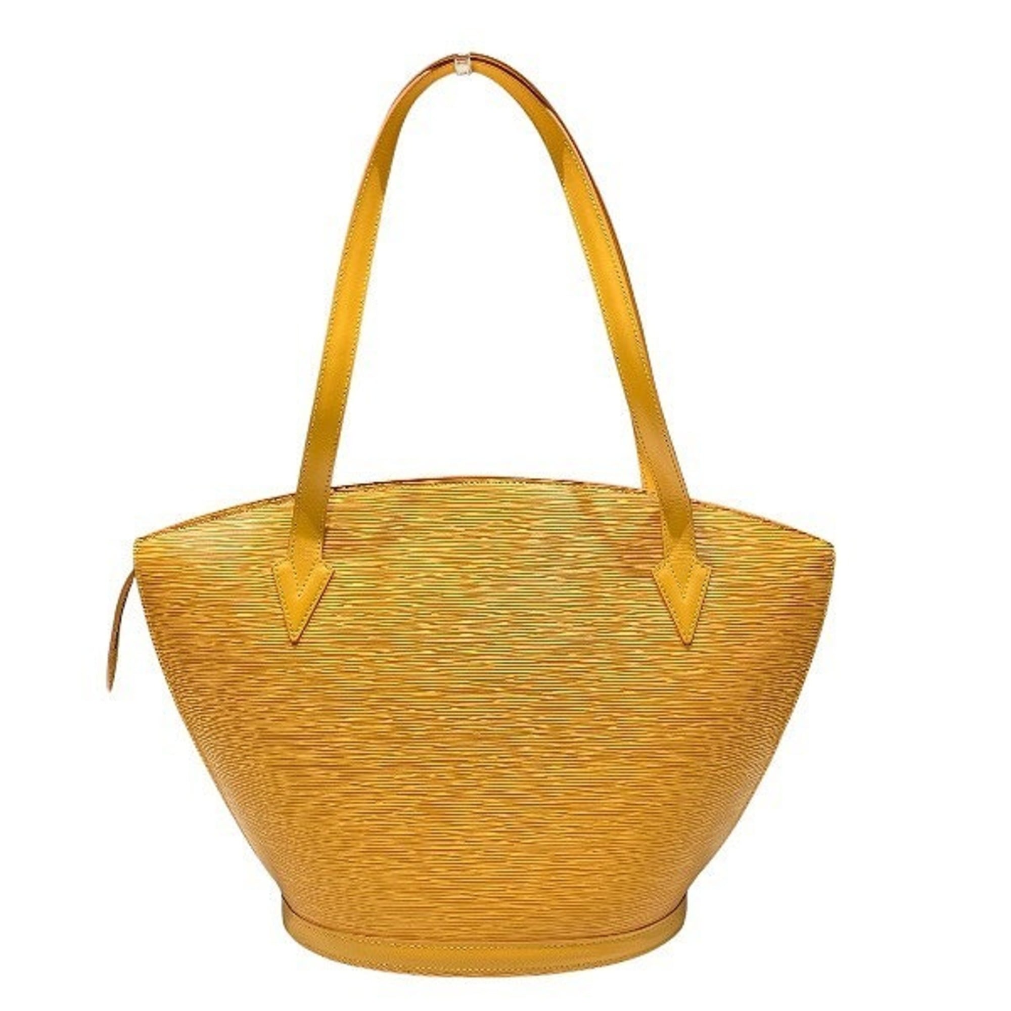 Louis Vuitton Yellow Leather Handbag Shoulder Bag (Pre-Owned)