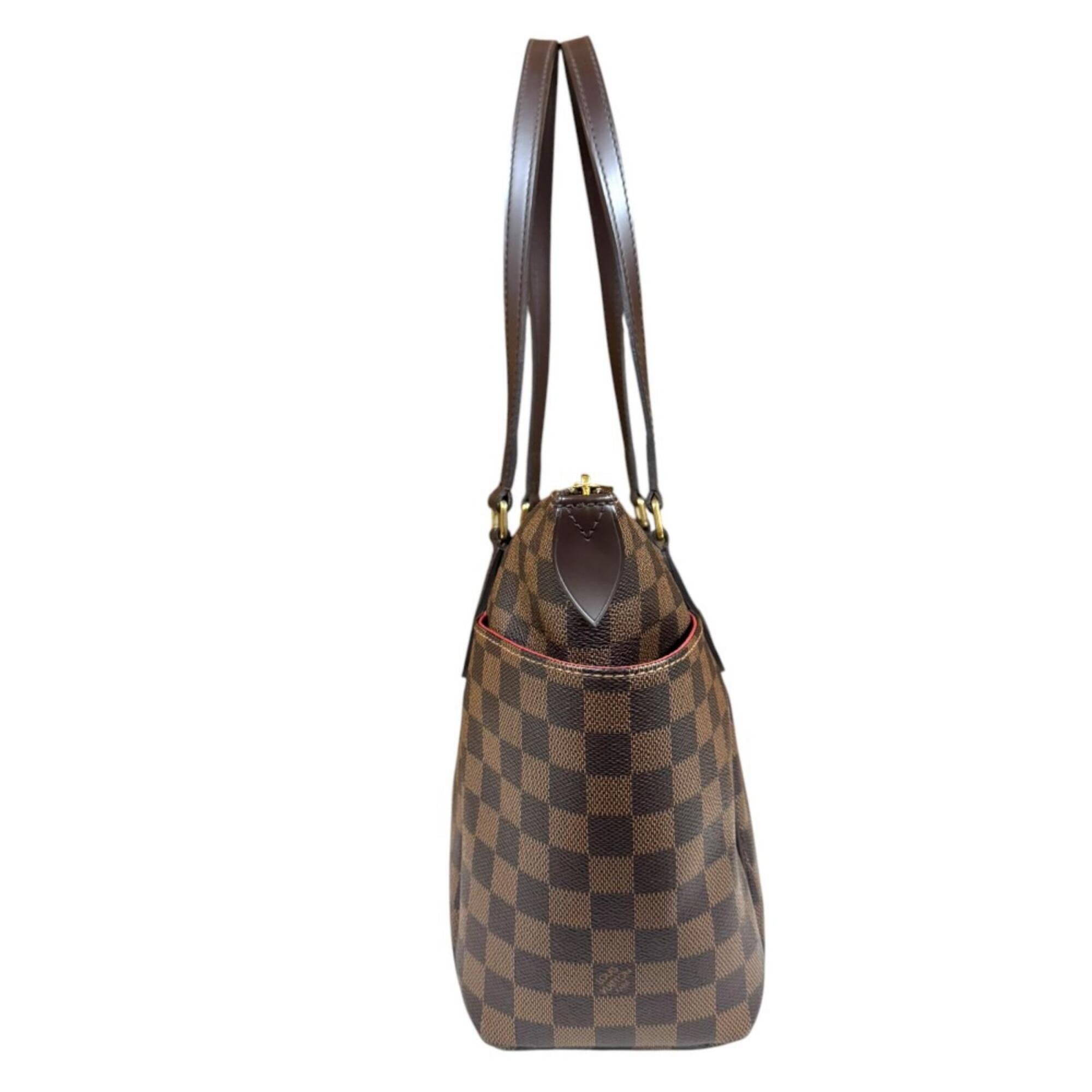 Louis Vuitton Brown Damier Canvas Damier Canvas Tote Bag (Pre-Owned)