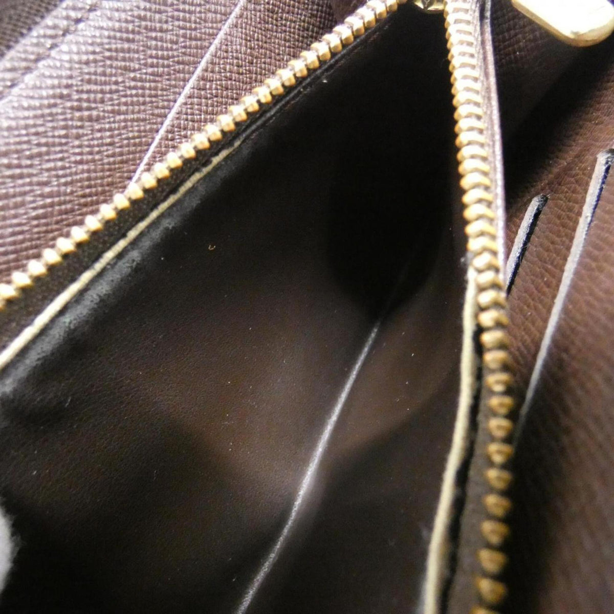 Louis Vuitton Ebene Coated Canvas Long Wallet (Bi-Fold) (Pre-Owned)