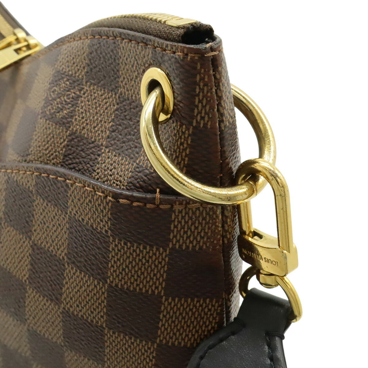 Louis Vuitton Brown Damier Canvas Monogram Monogram Shoulder Bag (Pre-Owned)