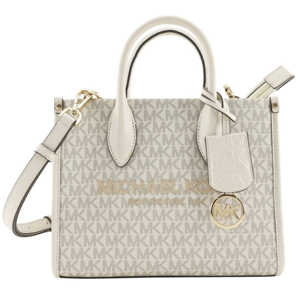 Michael Kors White Pvc Handbag (Pre-Owned)