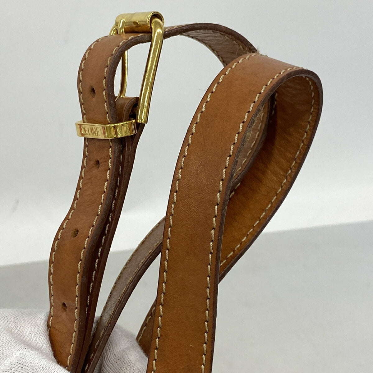 Celine Brown Pvc Shoulder Bag (Pre-Owned)