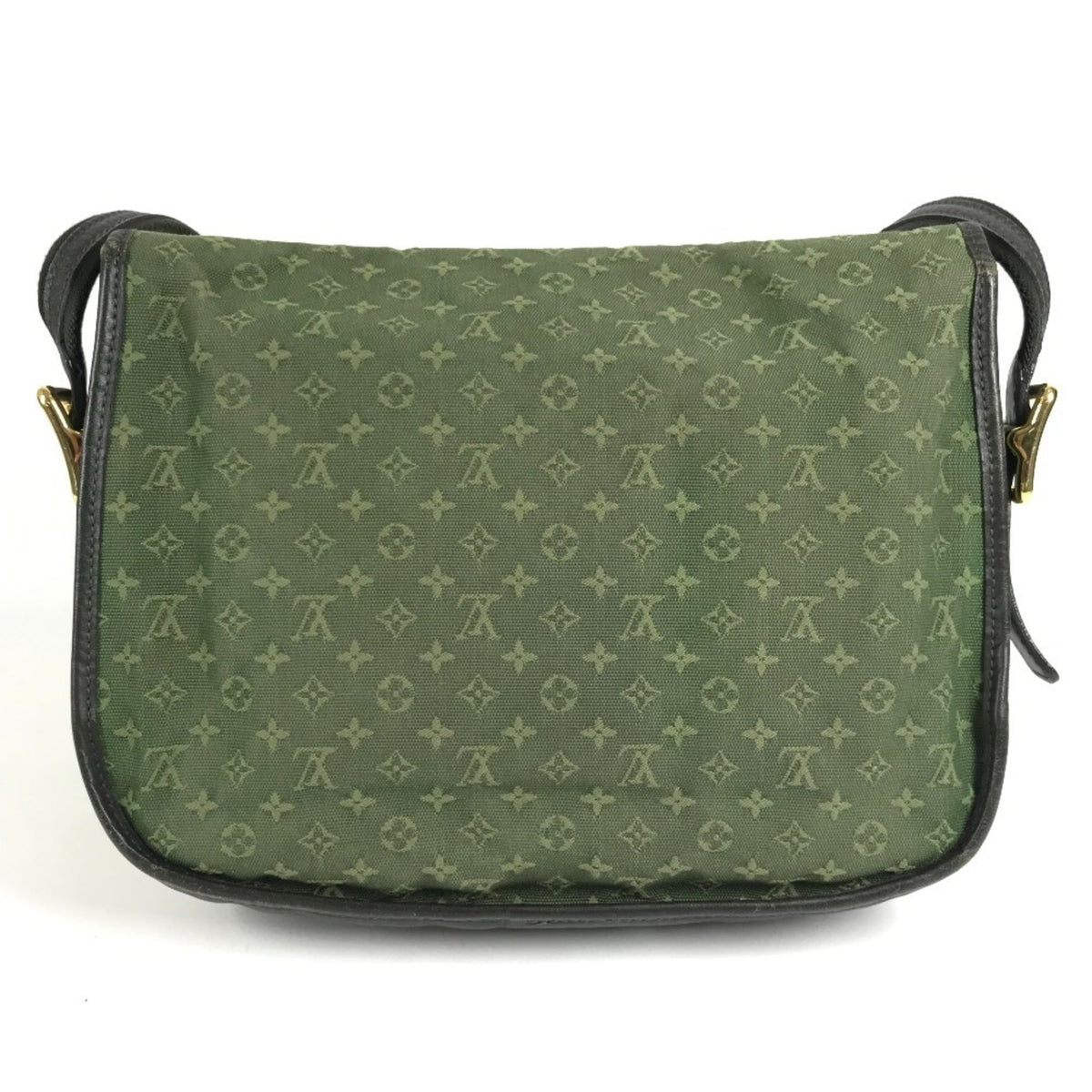 Louis Vuitton Khaki Monogram Mini Canvas Pochette Shoulder Bag (Pre-Owned)