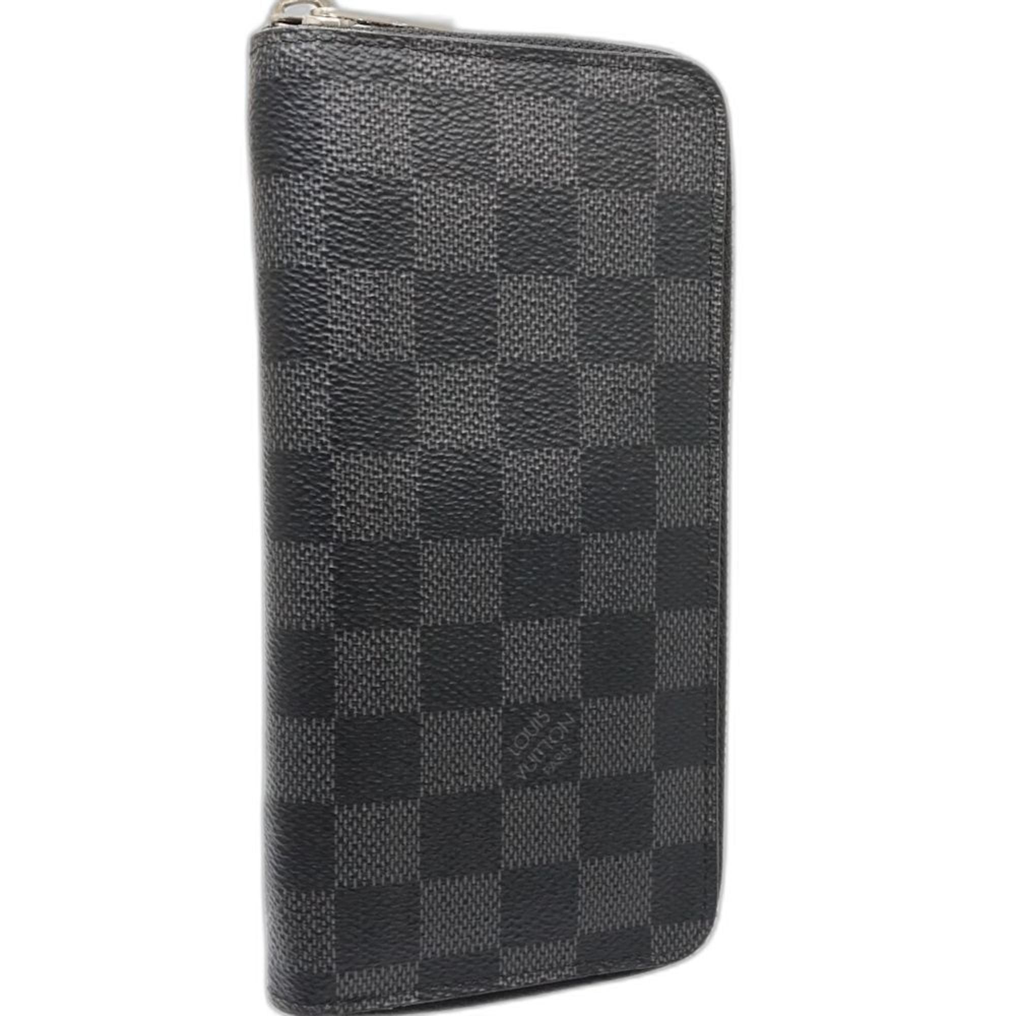 Louis Vuitton Damier Graphite Noir Damier Graphite Long Wallet (Bi-Fold) (Pre-Owned)