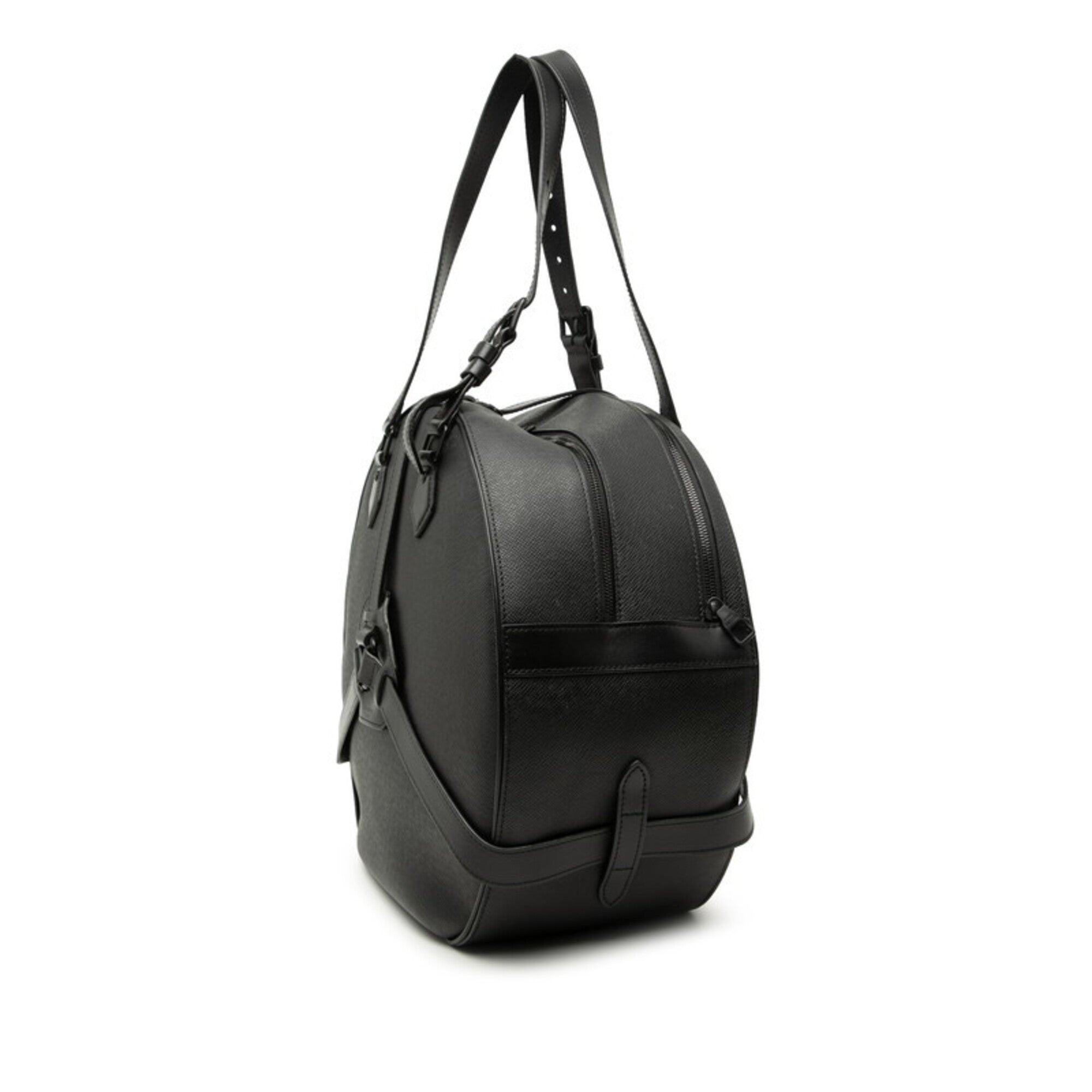 Louis Vuitton Black Multi-Color Leather Handbag Shoulder Bag (Pre-Owned)
