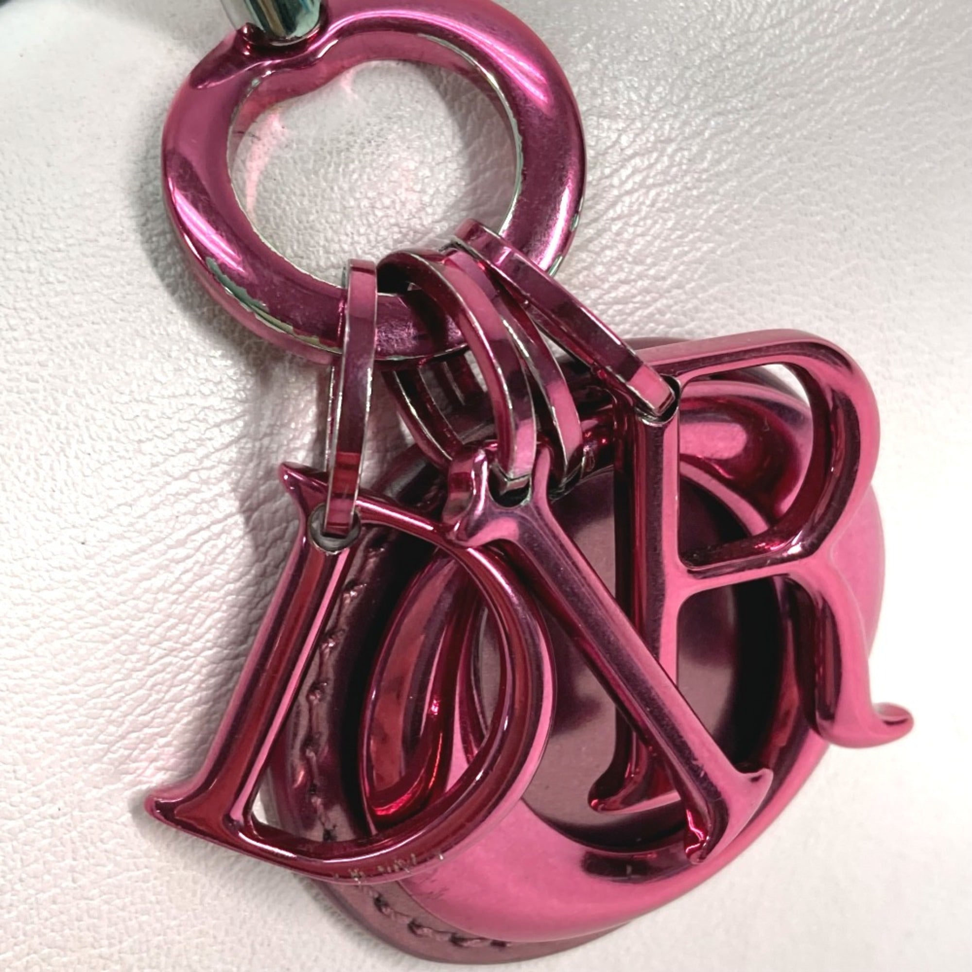 Christian Dior Pink Leather Handbag (Pre-Owned)