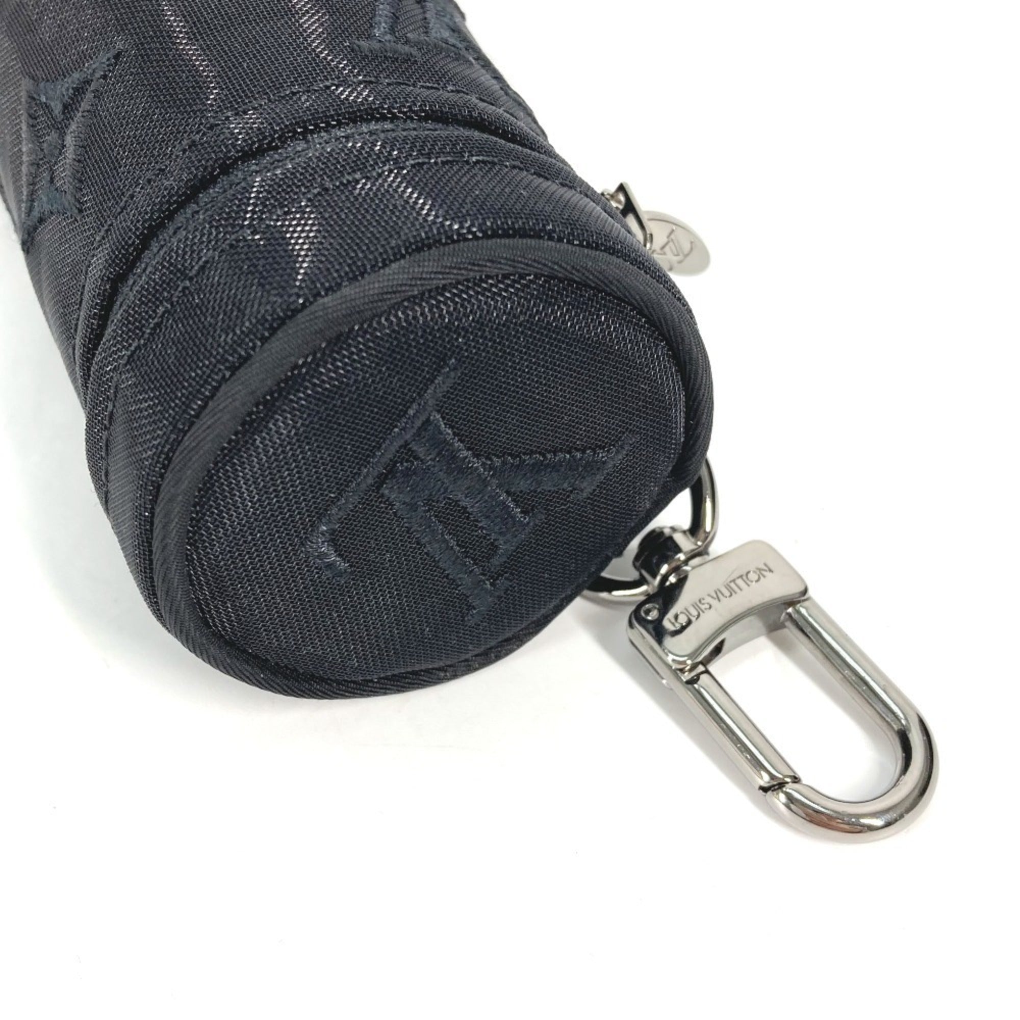 Louis Vuitton Black Monogram Cotton Polyester Pouch (Pre-Owned)