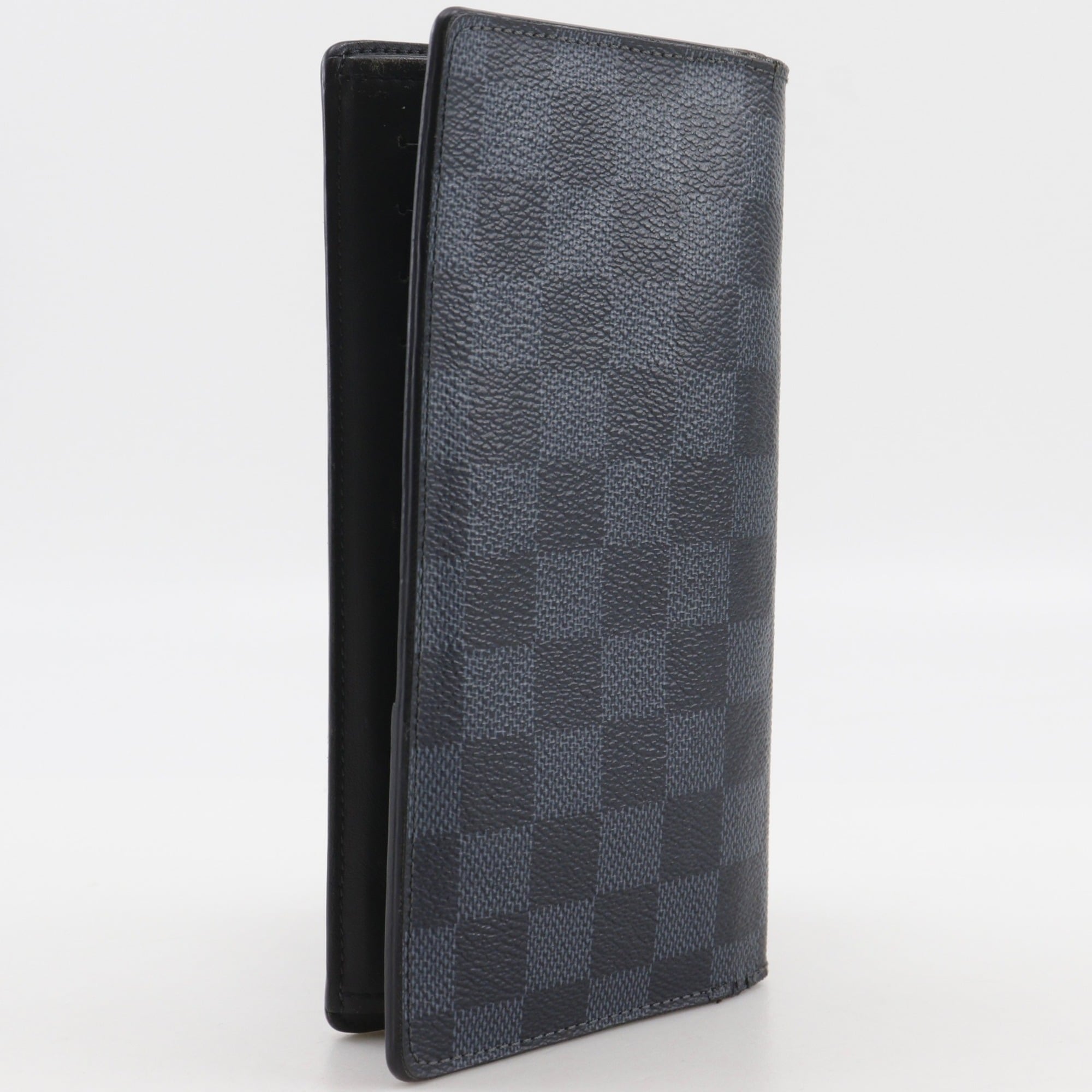 Louis Vuitton Black Damier Graphite Long Wallet (Bi-Fold) (Pre-Owned)