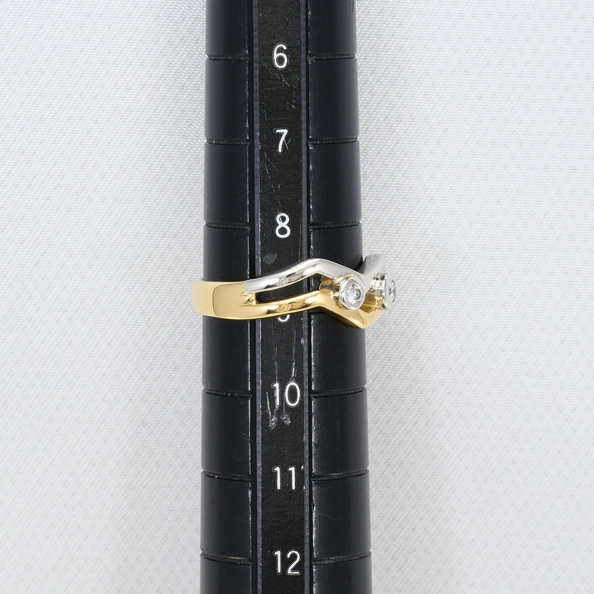Unbranded Platinum Yellow Gold Yellow Gold (18K) Platinum 900 Band Ring (Pre-Owned)