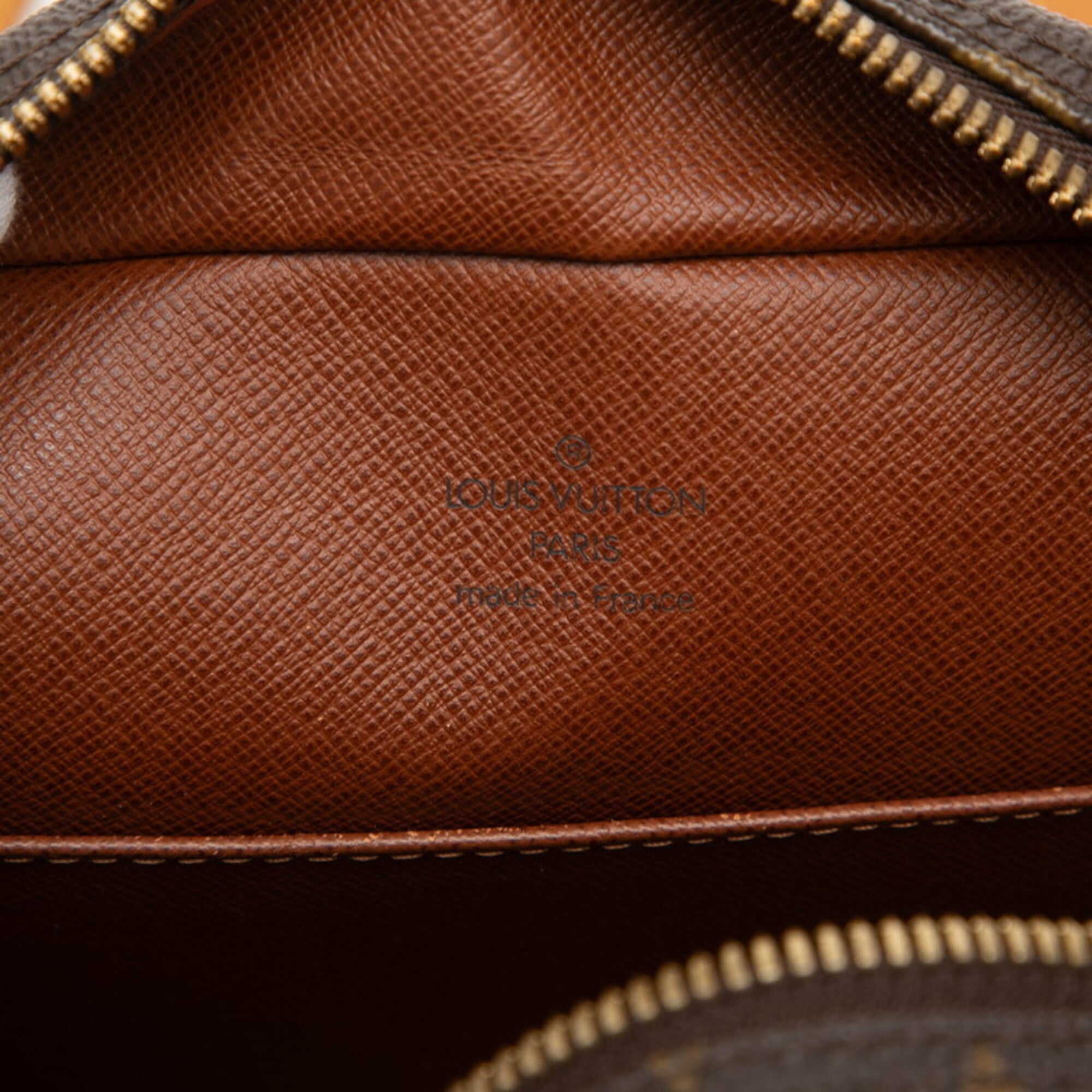 Louis Vuitton Brown Pvc Leather Handbag Shoulder Bag (Pre-Owned)
