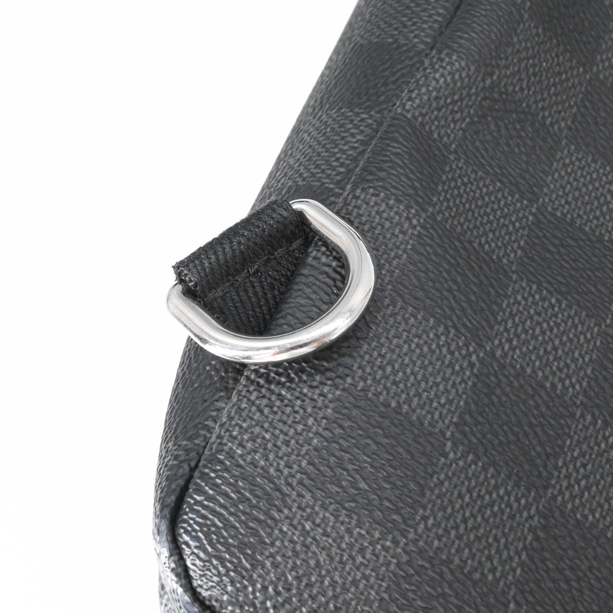 Louis Vuitton Black Damier Graphite Sling Bag (Pre-Owned)