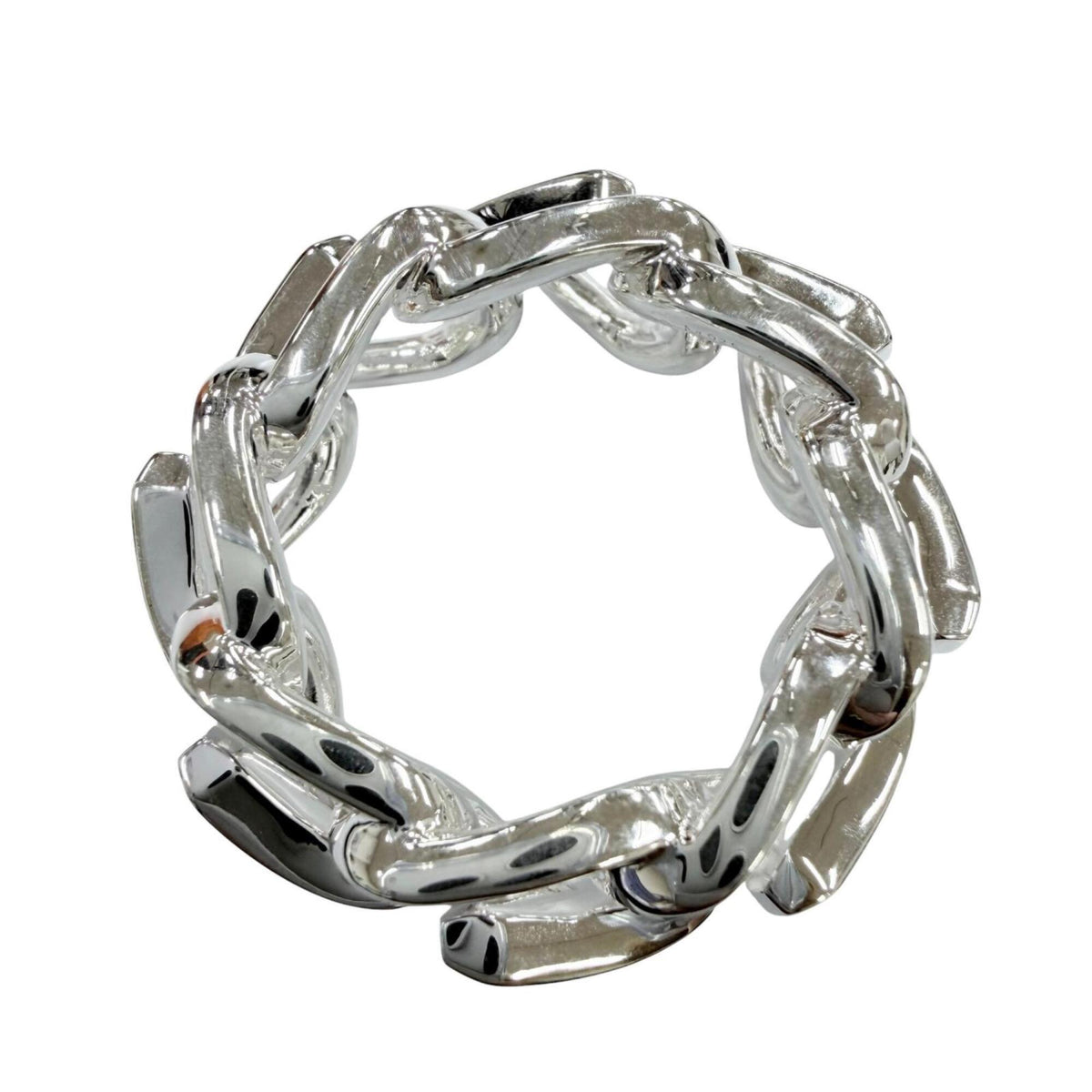 Tiffany Silver Silver 925 Band Ring (Pre-Owned)