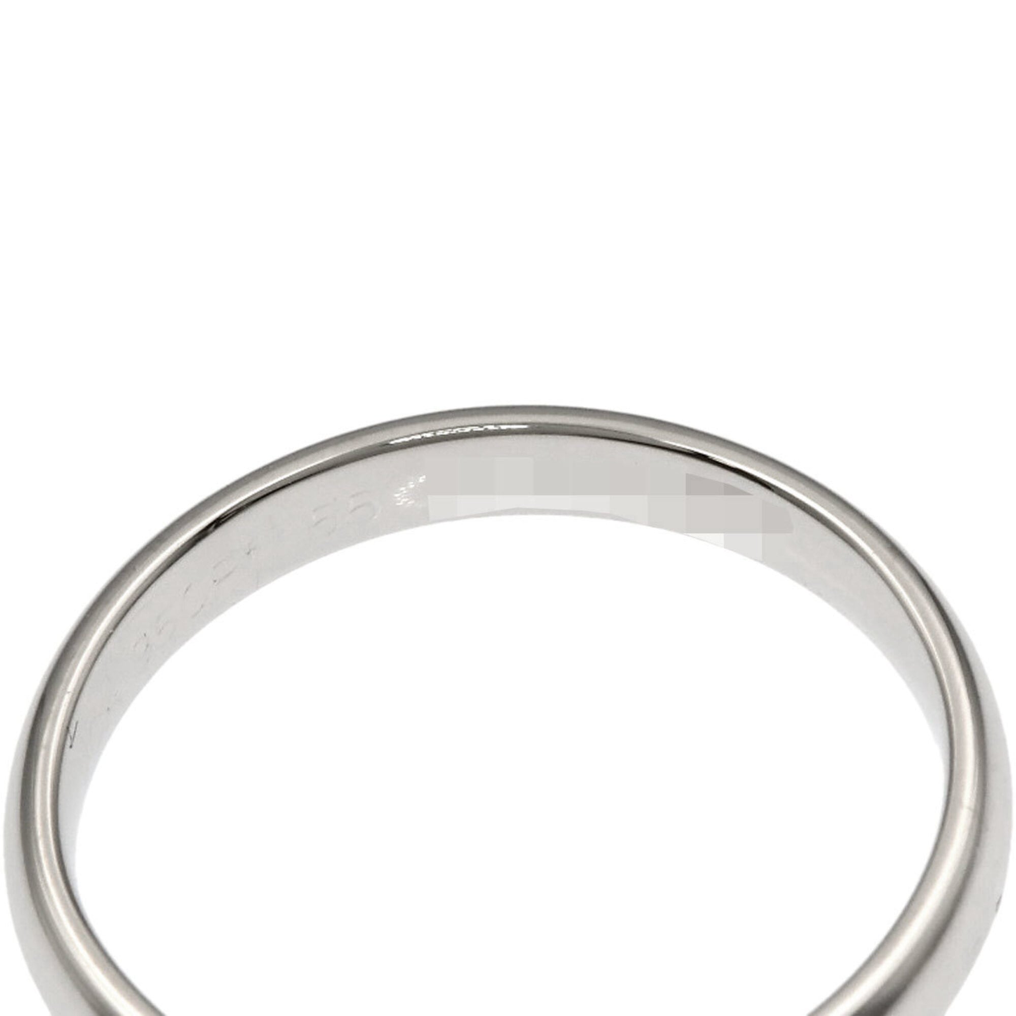 Van Cleef & Arpels Platinum 950 Band Ring (Pre-Owned)