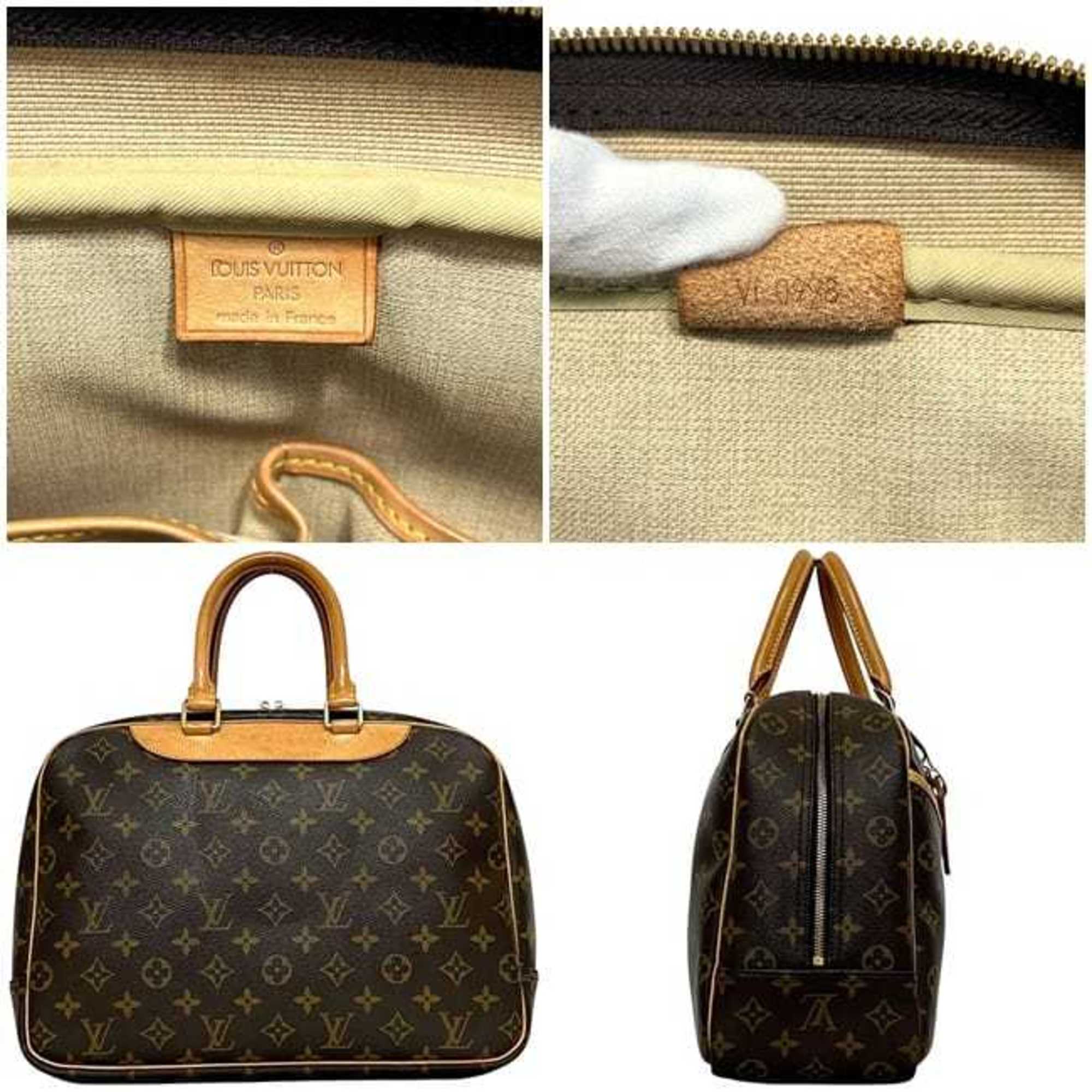 Louis Vuitton Monogram Brown Monogram Leather Boston Bag Handbag (Pre-Owned)