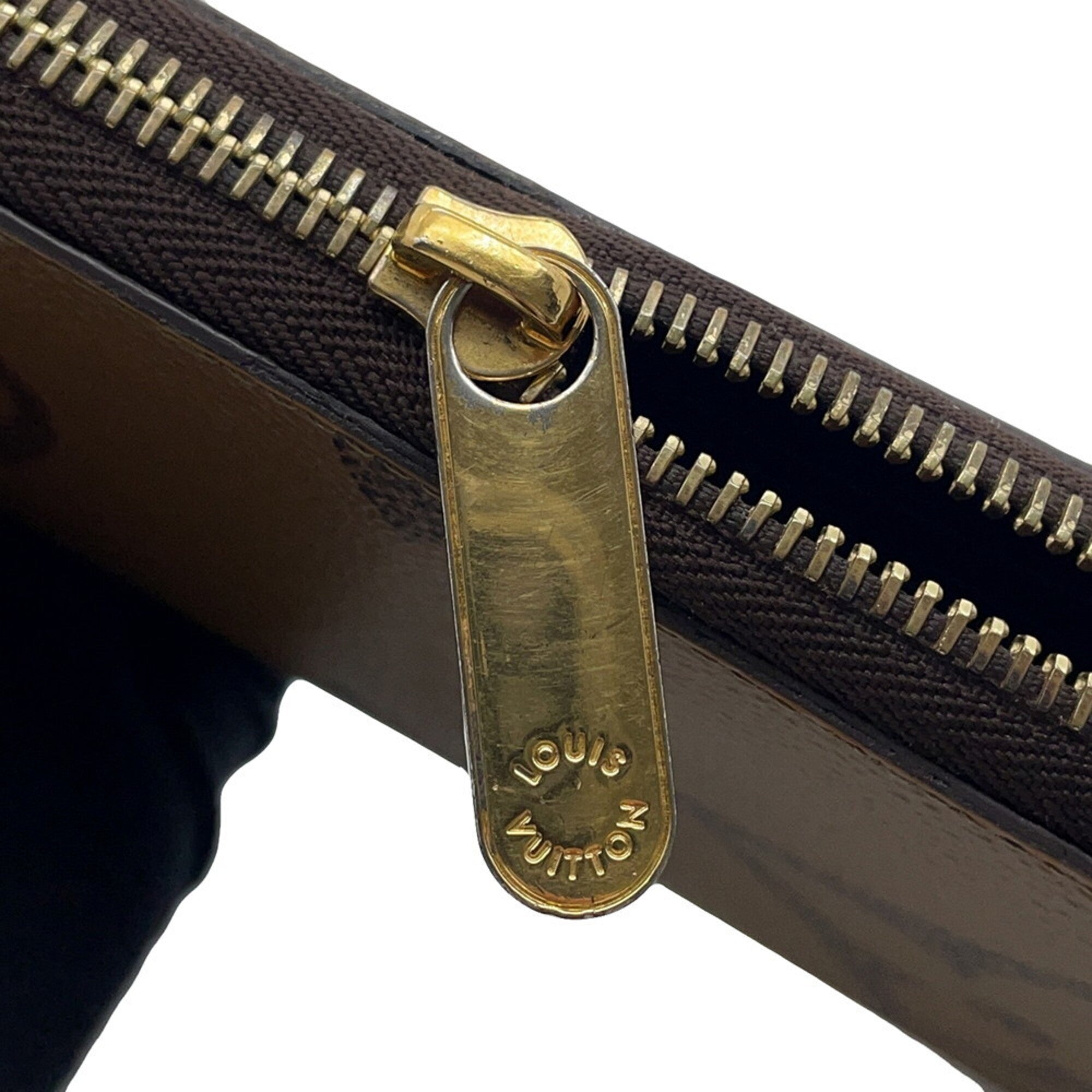 Louis Vuitton Brown Monogram Reverse Long Wallet (Bi-Fold) (Pre-Owned)