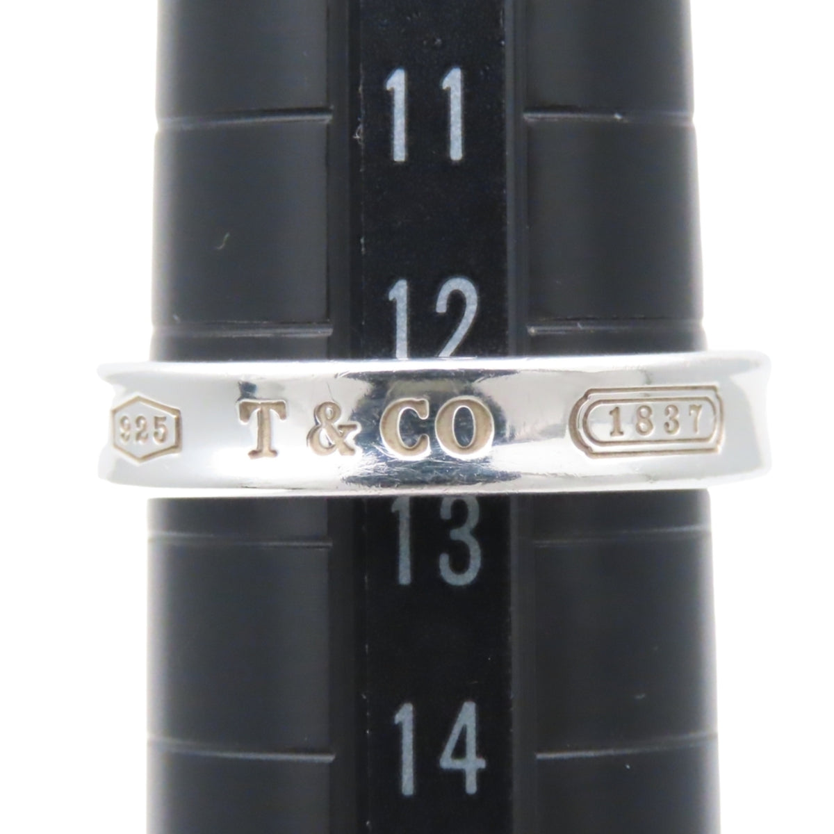 Tiffany Silver Silver 925 Band Ring (Pre-Owned)