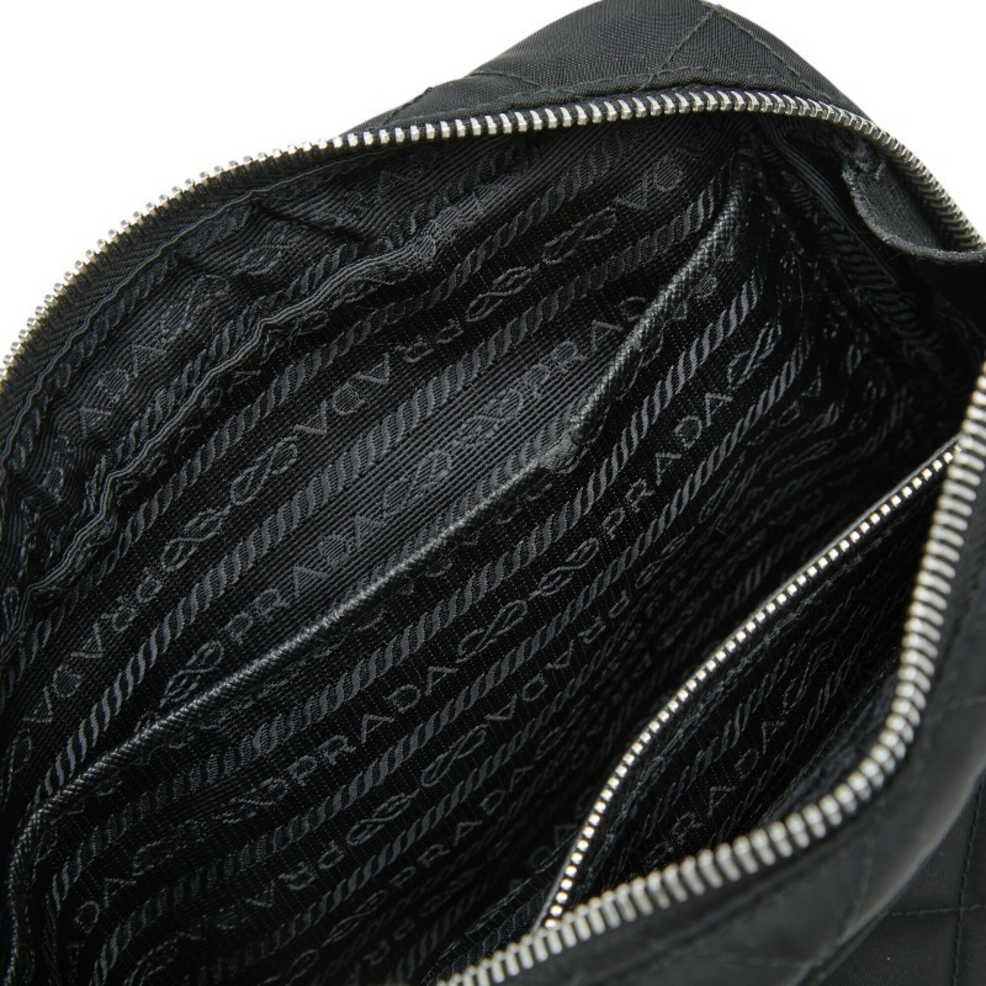 Prada Black Nylon Handbag (Pre-Owned)